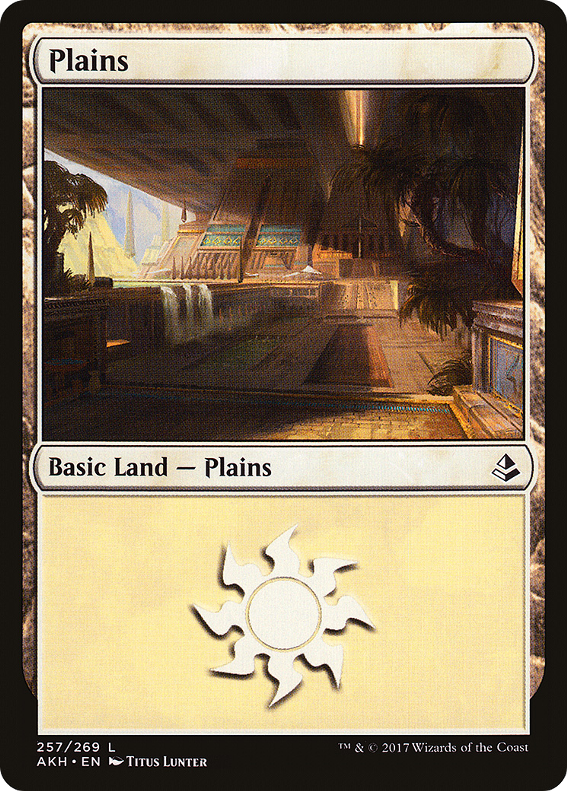 Plains — Amonkhet — Magic: The Gathering