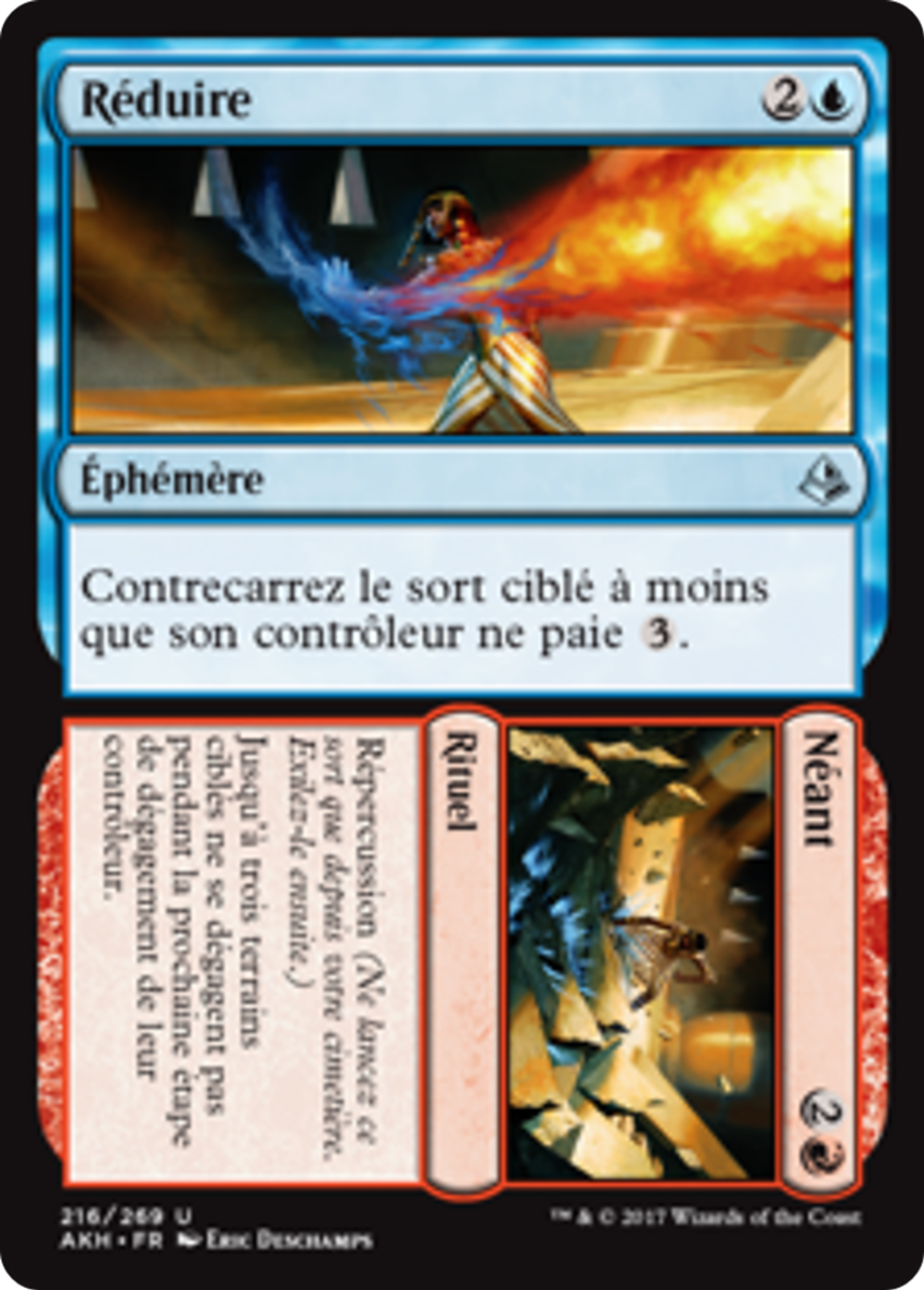 Réduire // Néant — Amonkhet — Magic: The Gathering