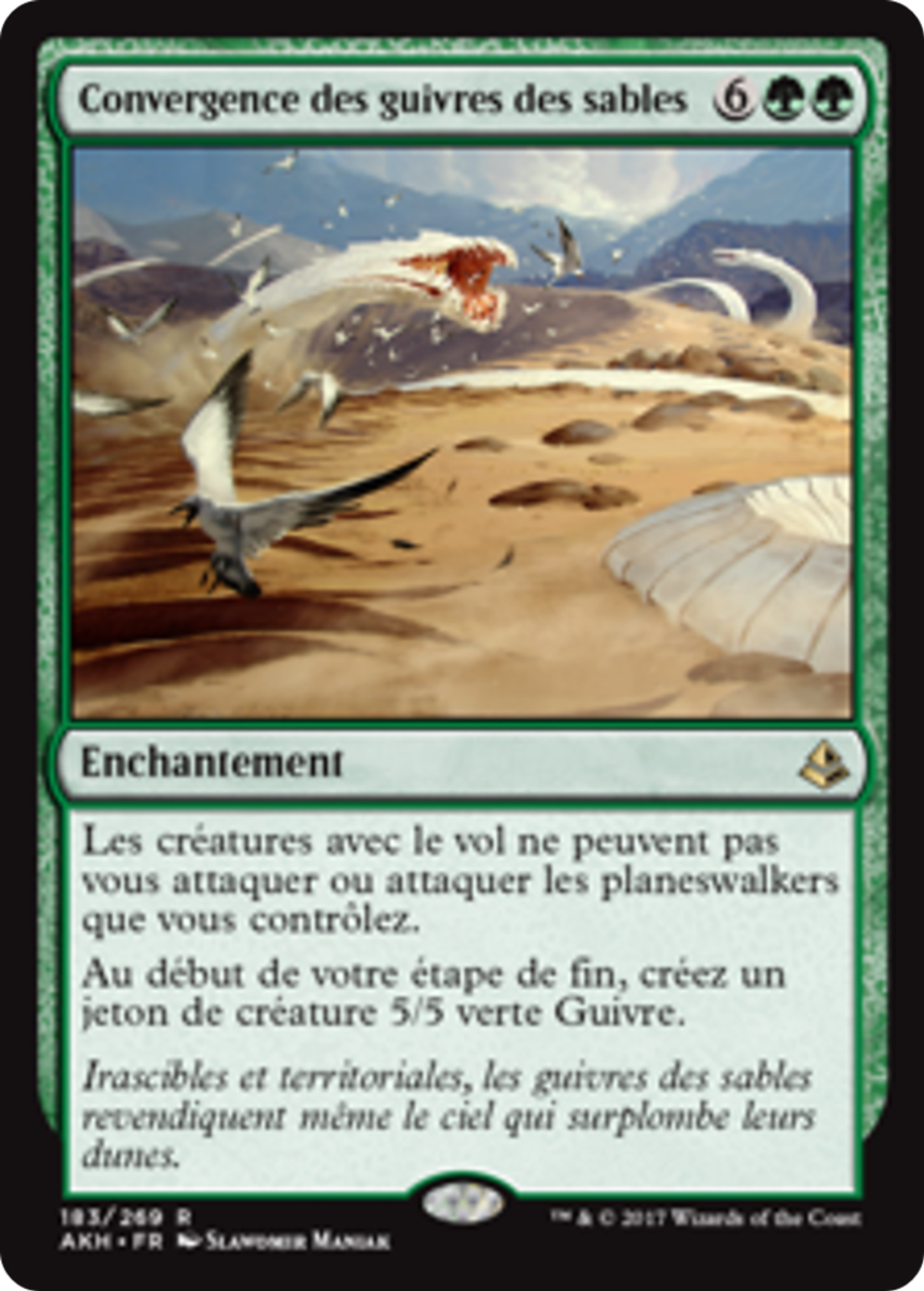 Convergence des guivres des sables — Amonkhet — Magic: The Gathering