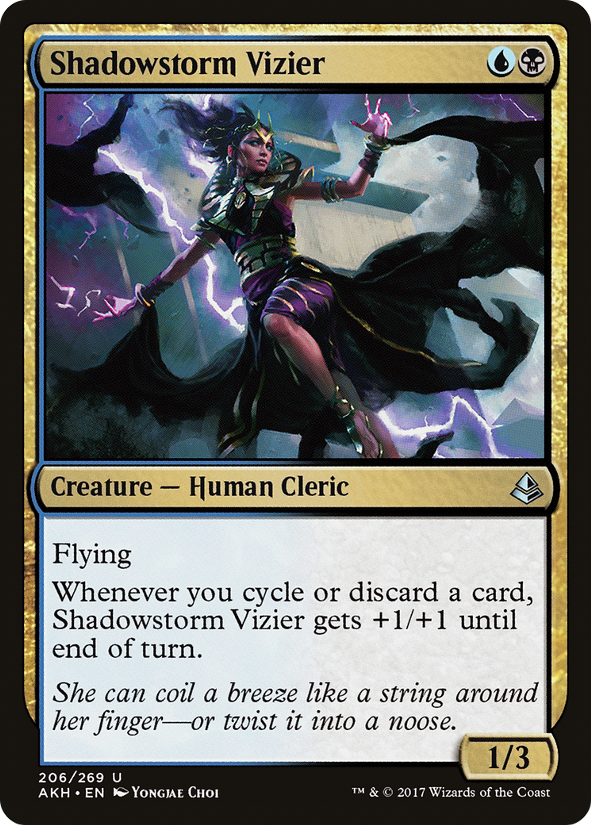 Shadowstorm Vizier — Amonkhet — Magic: The Gathering