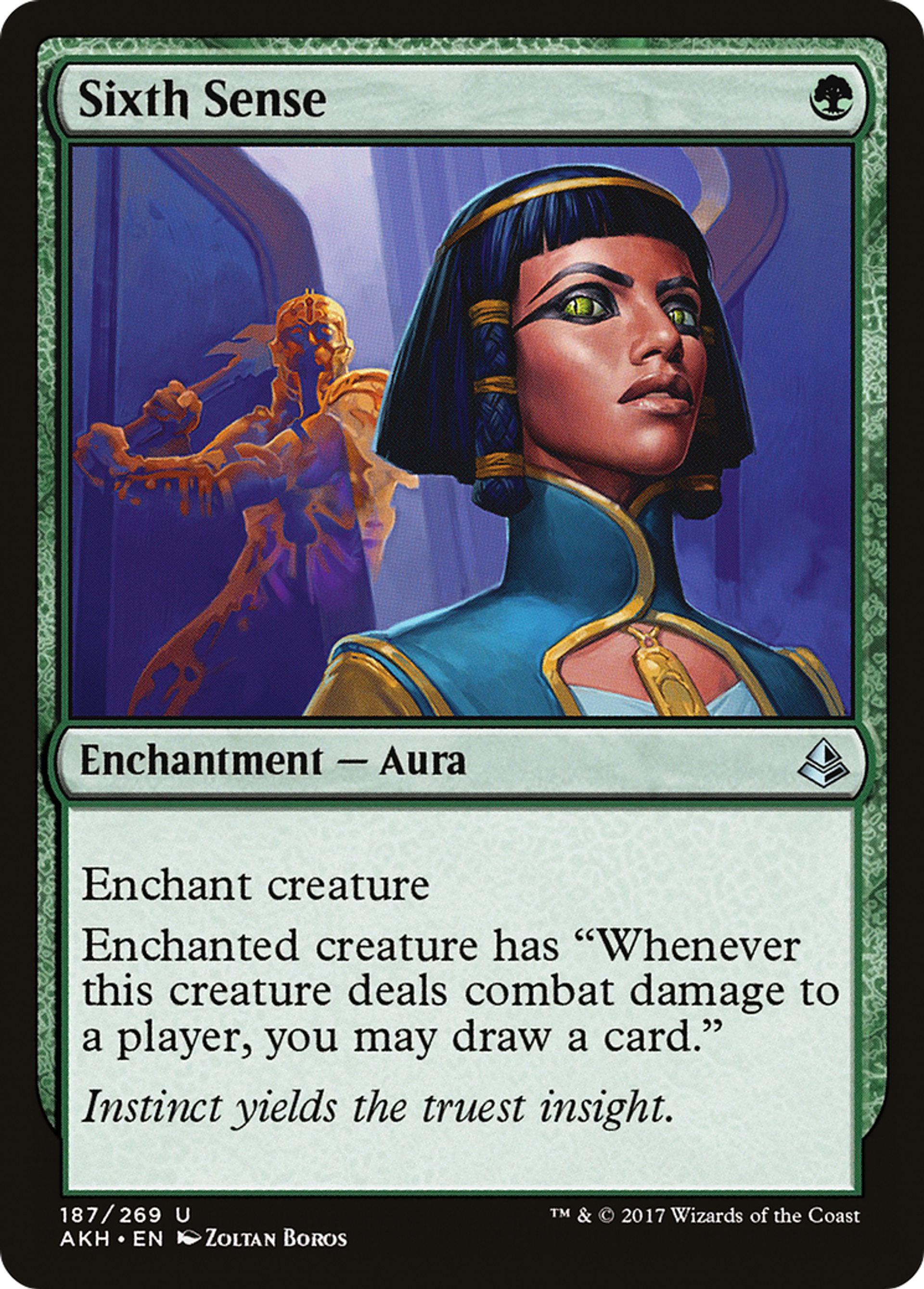Sixth Sense — Amonkhet — Magic: The Gathering