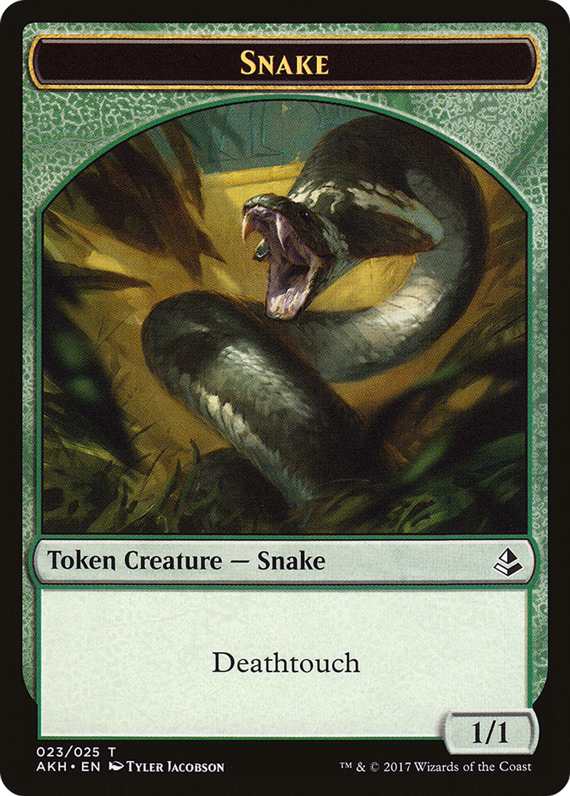 Snake — Amonkhet — Magic: The Gathering