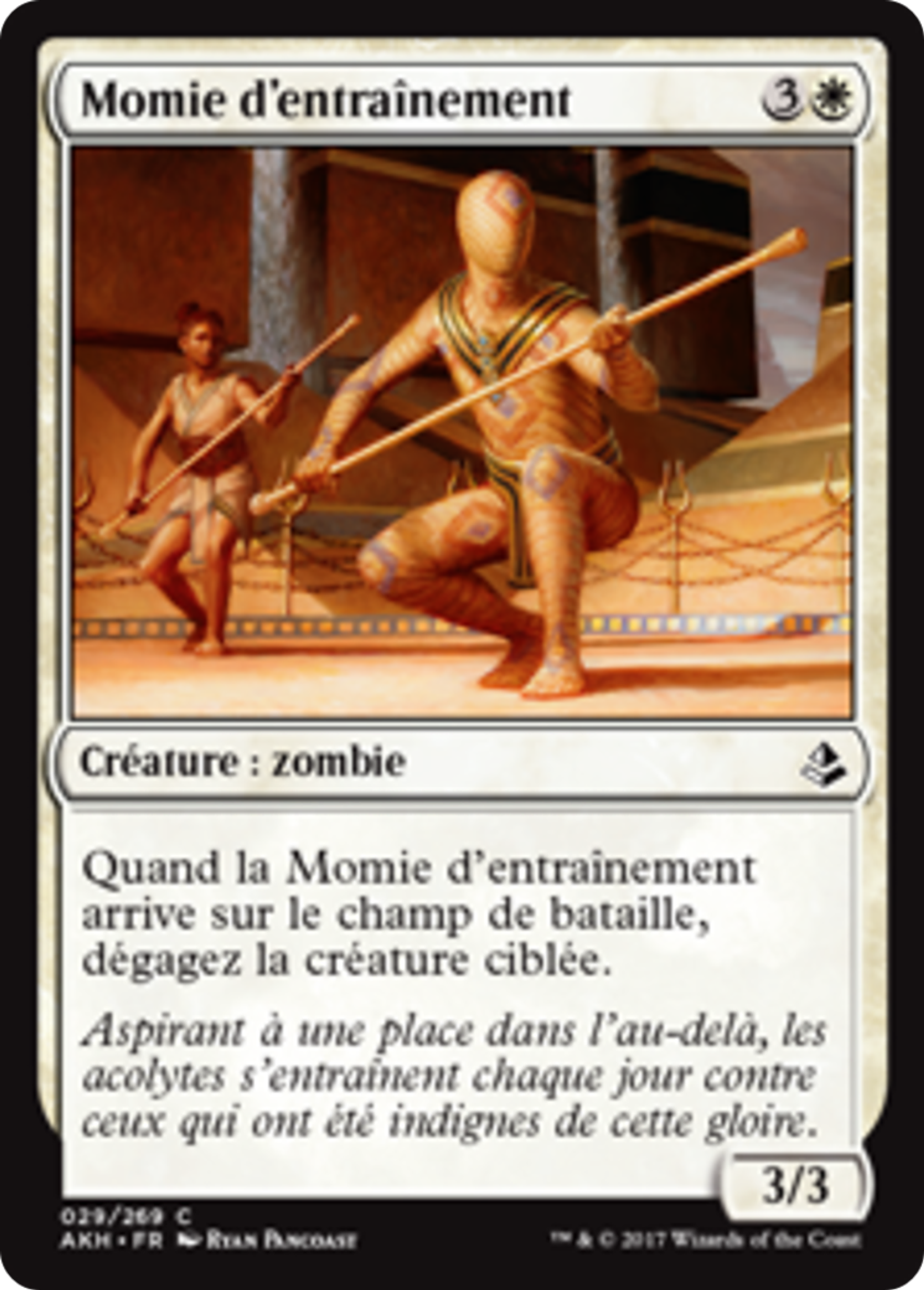 Momie d'entraînement — Amonkhet — Magic: The Gathering