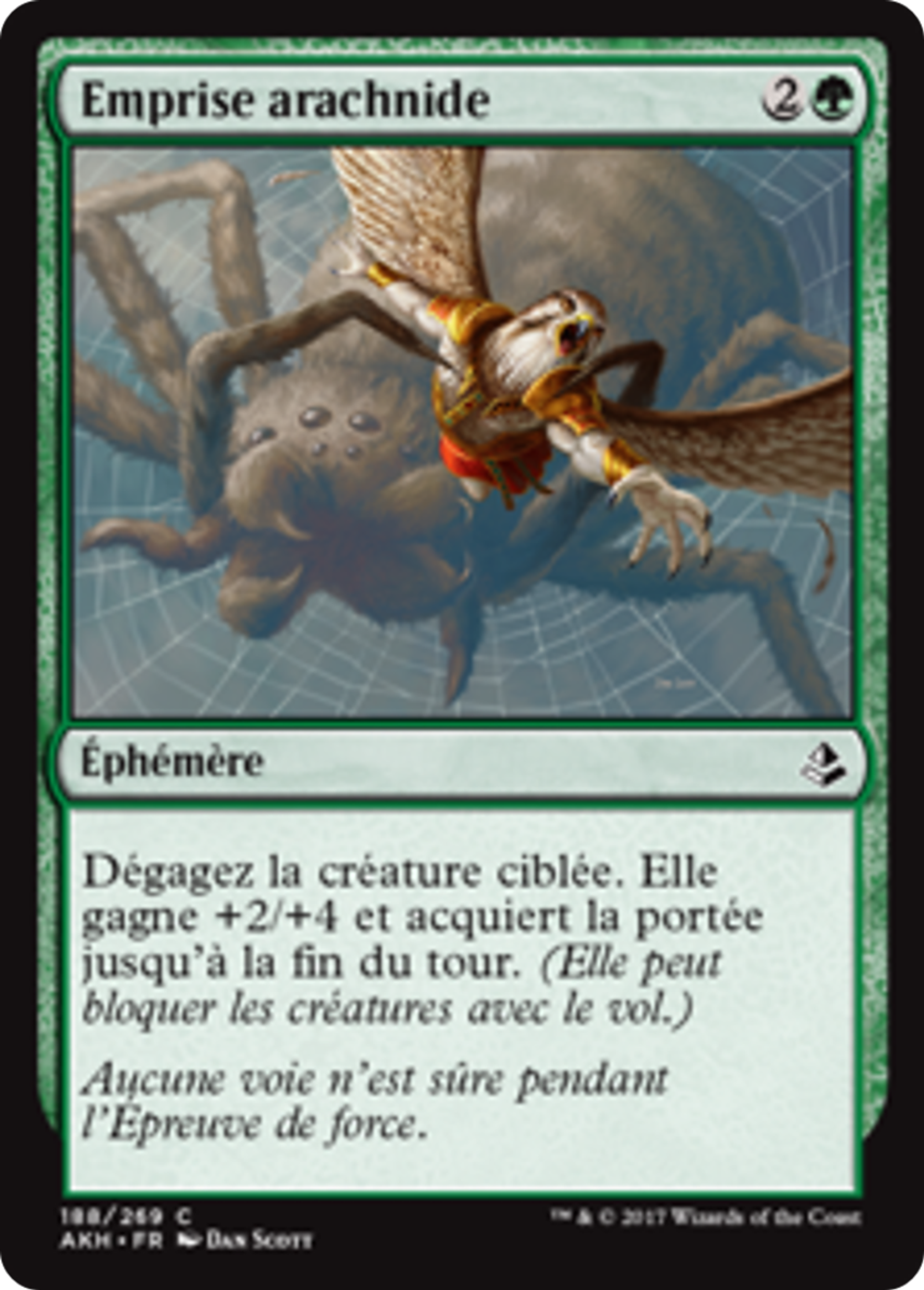 Emprise arachnide — Amonkhet — Magic: The Gathering