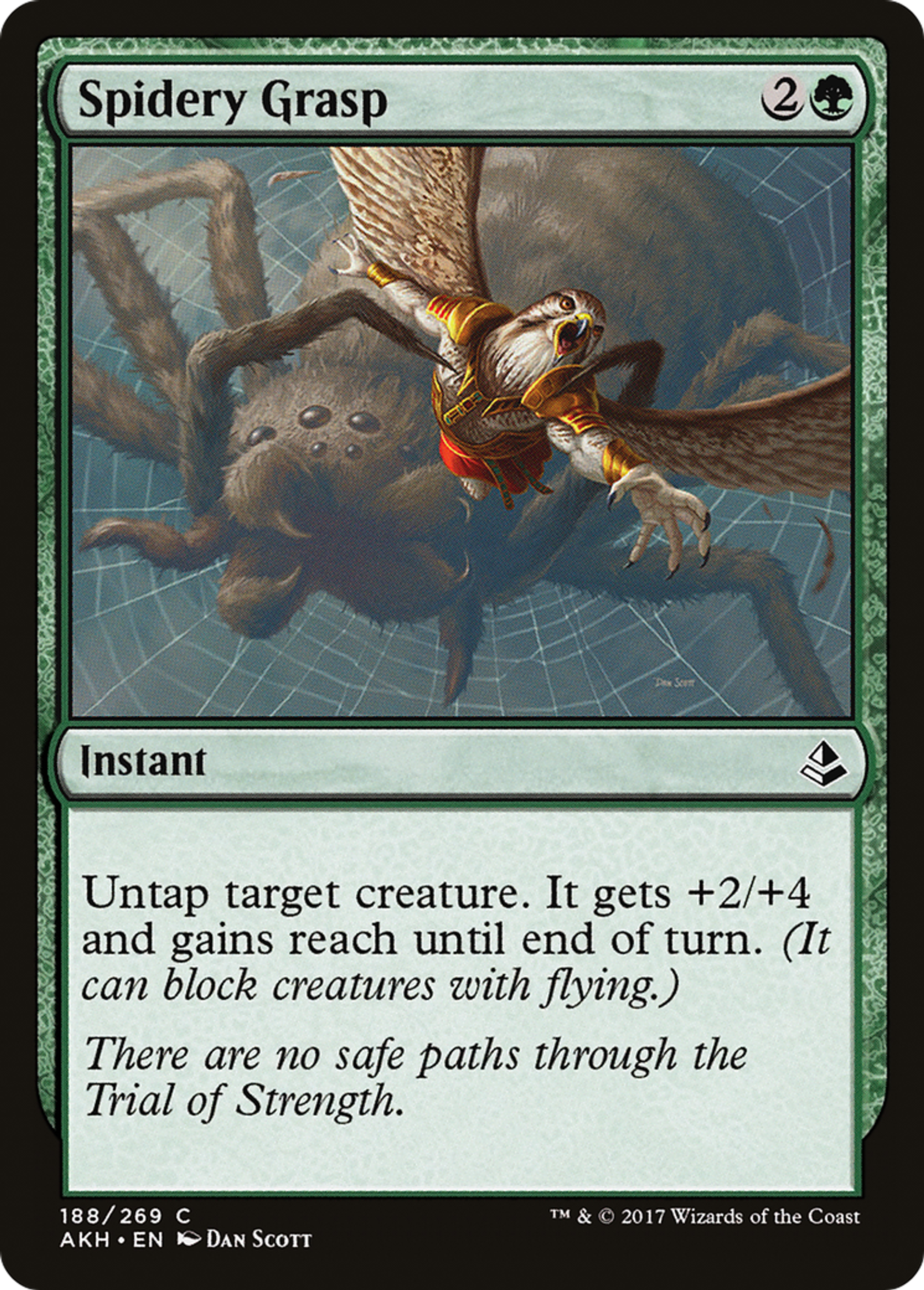 Spidery Grasp — Amonkhet — Magic: The Gathering