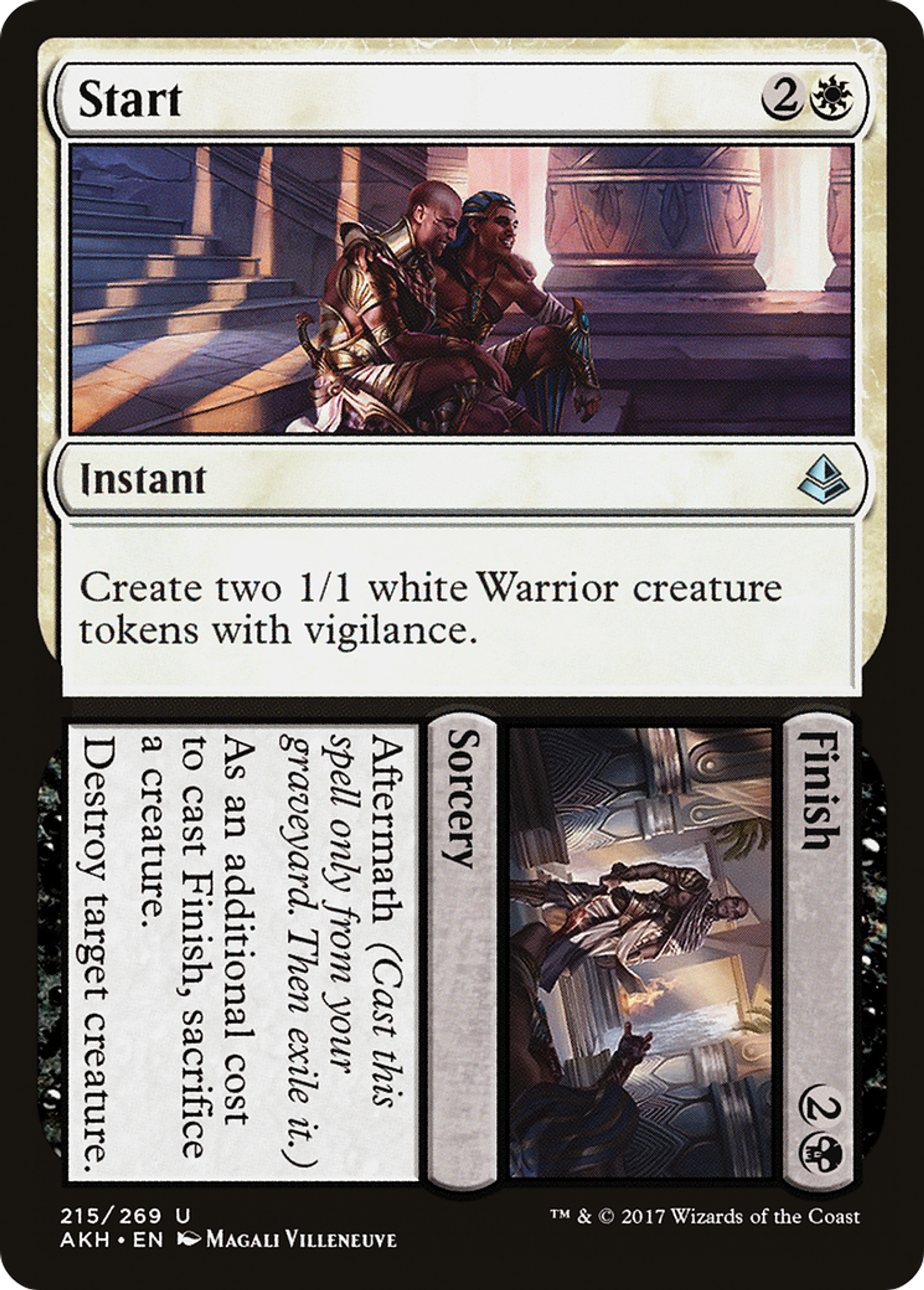 Start // Finish — Amonkhet — Magic: The Gathering