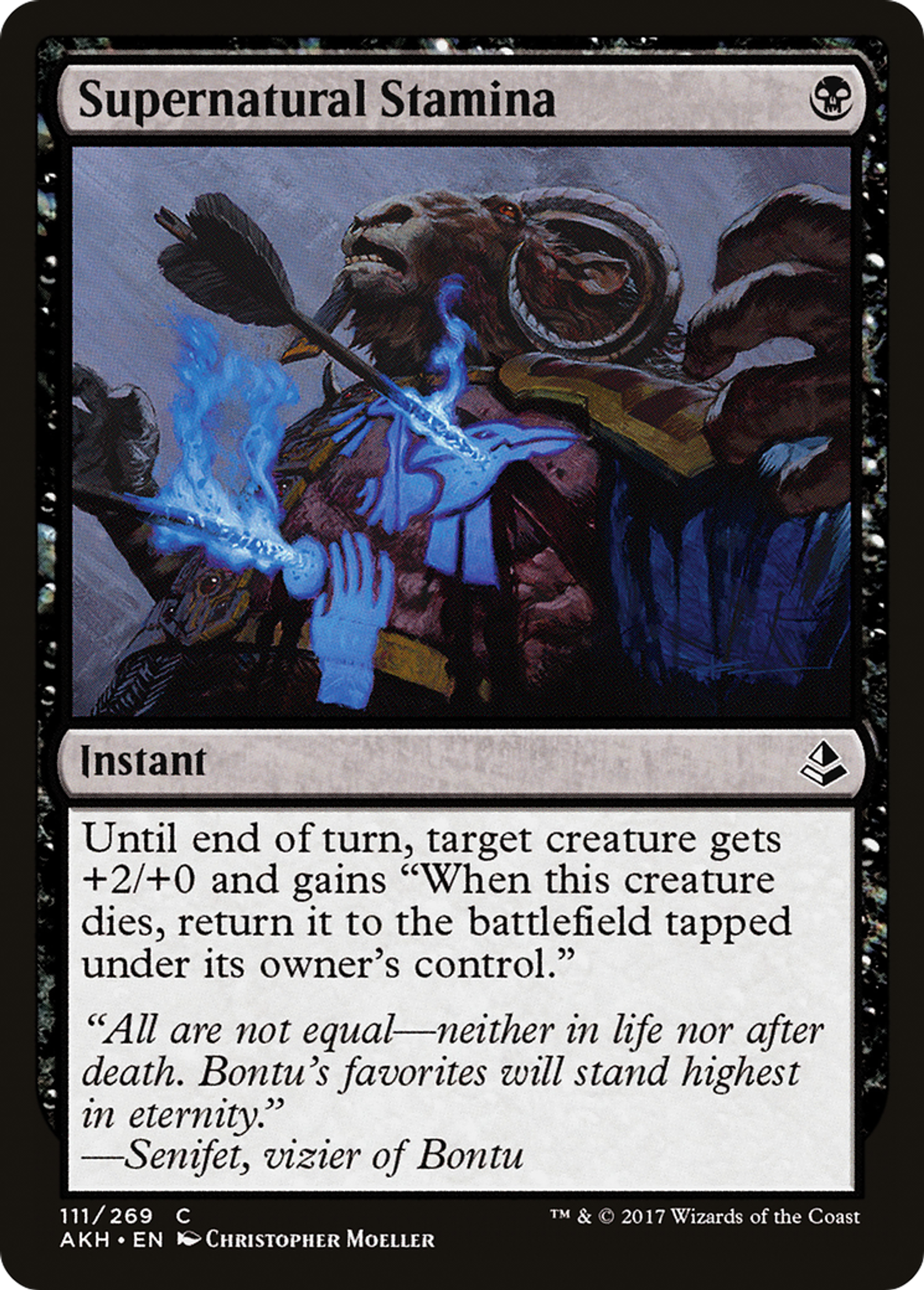 Supernatural Stamina — Amonkhet — Magic: The Gathering