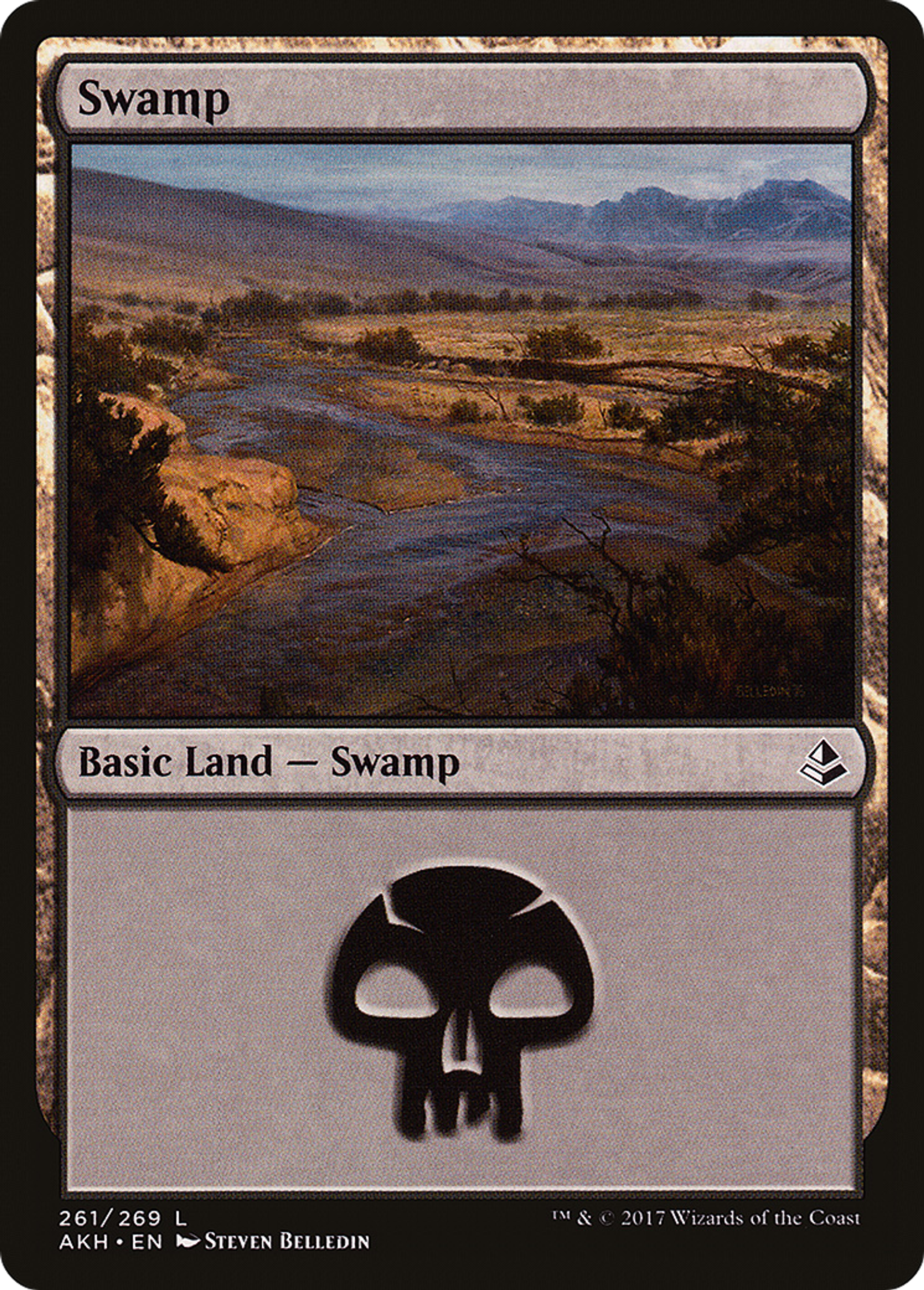 Swamp — Amonkhet — Magic: The Gathering