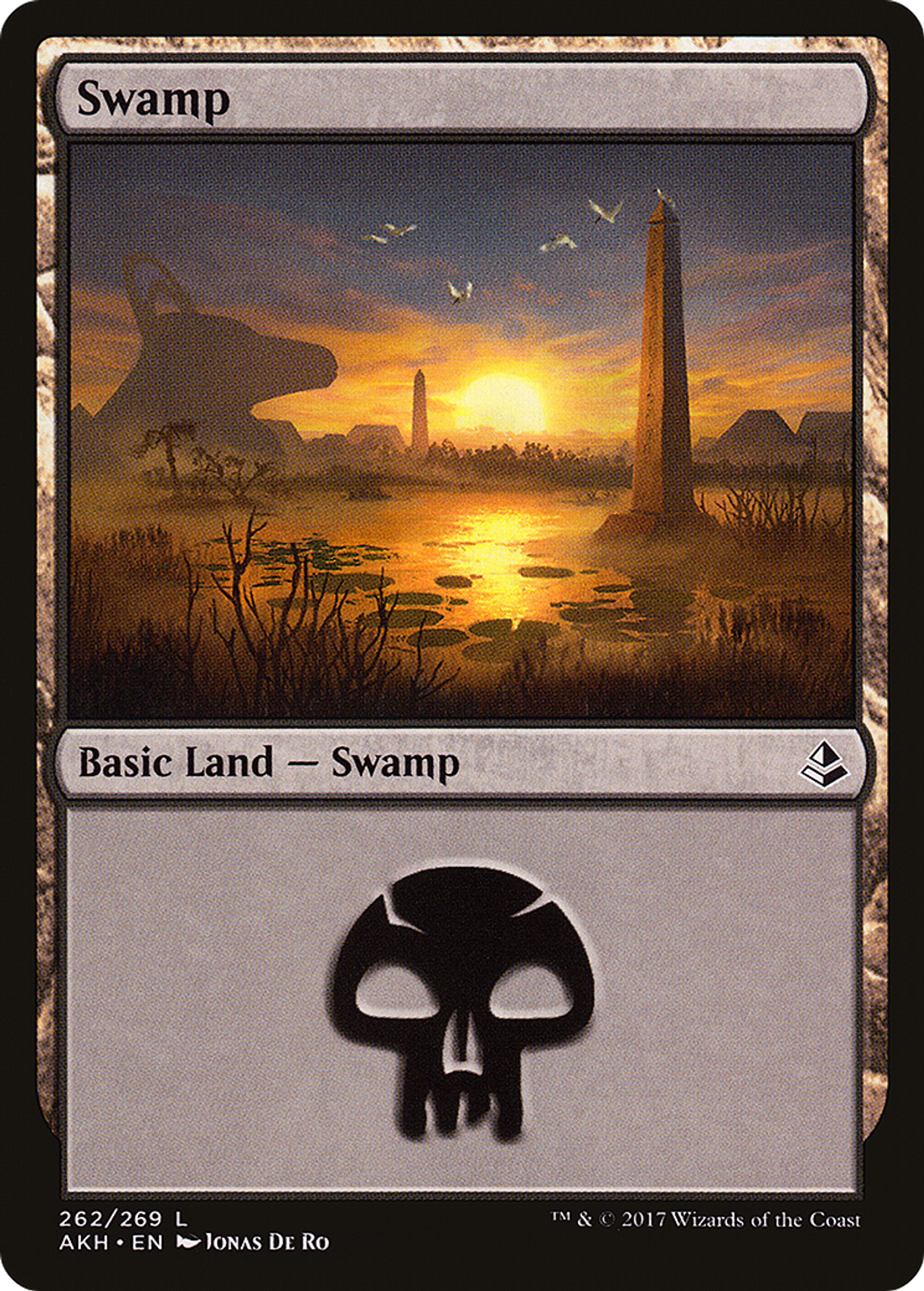 Swamp — Amonkhet — Magic: The Gathering