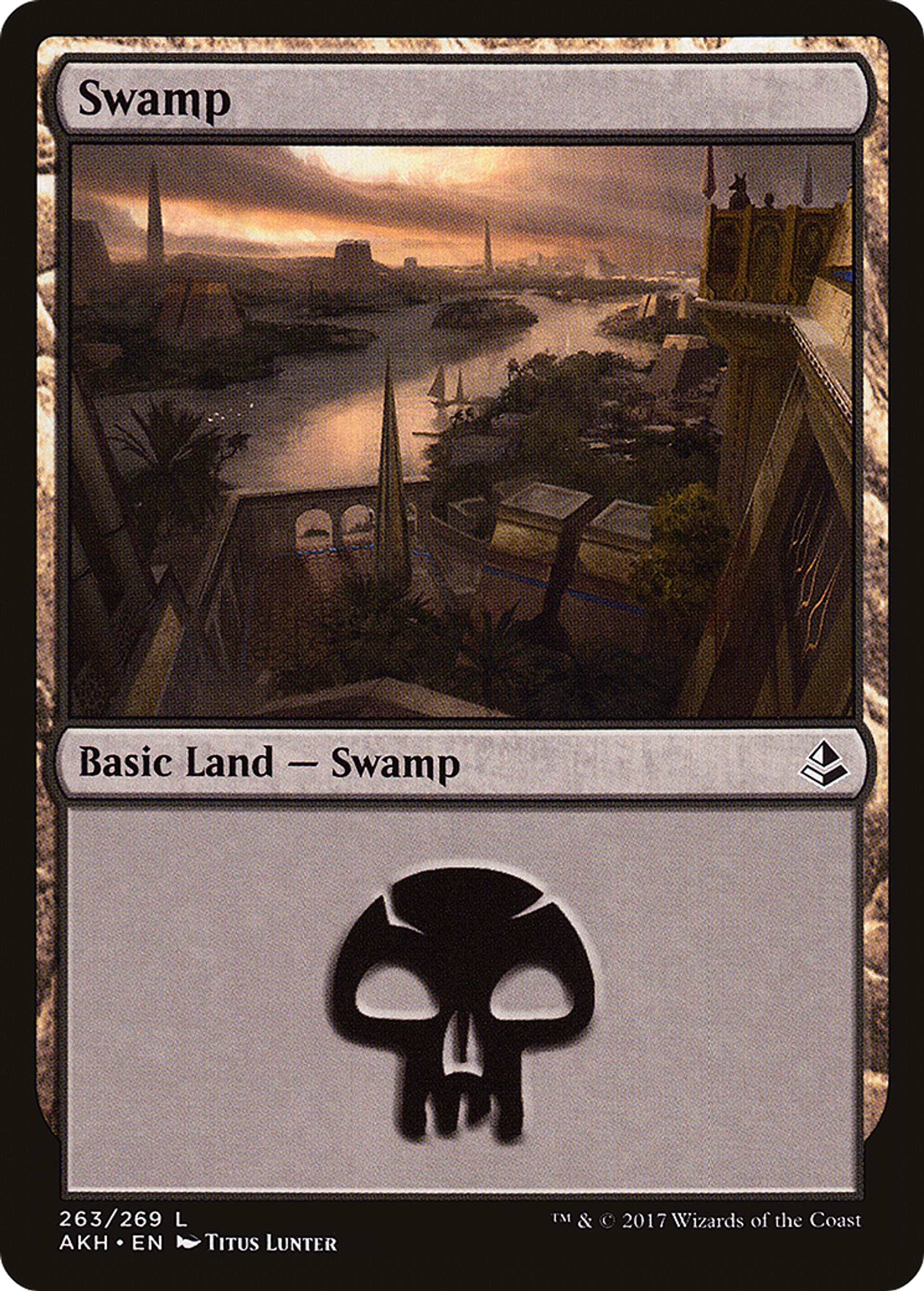 Swamp — Amonkhet — Magic: The Gathering