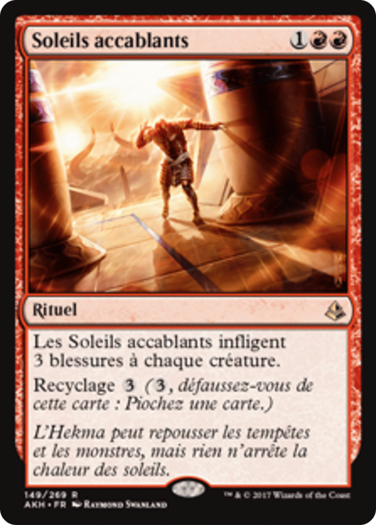 Soleils accablants — Amonkhet — Magic: The Gathering