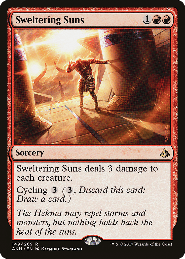 Sweltering Suns — Amonkhet — Magic: The Gathering