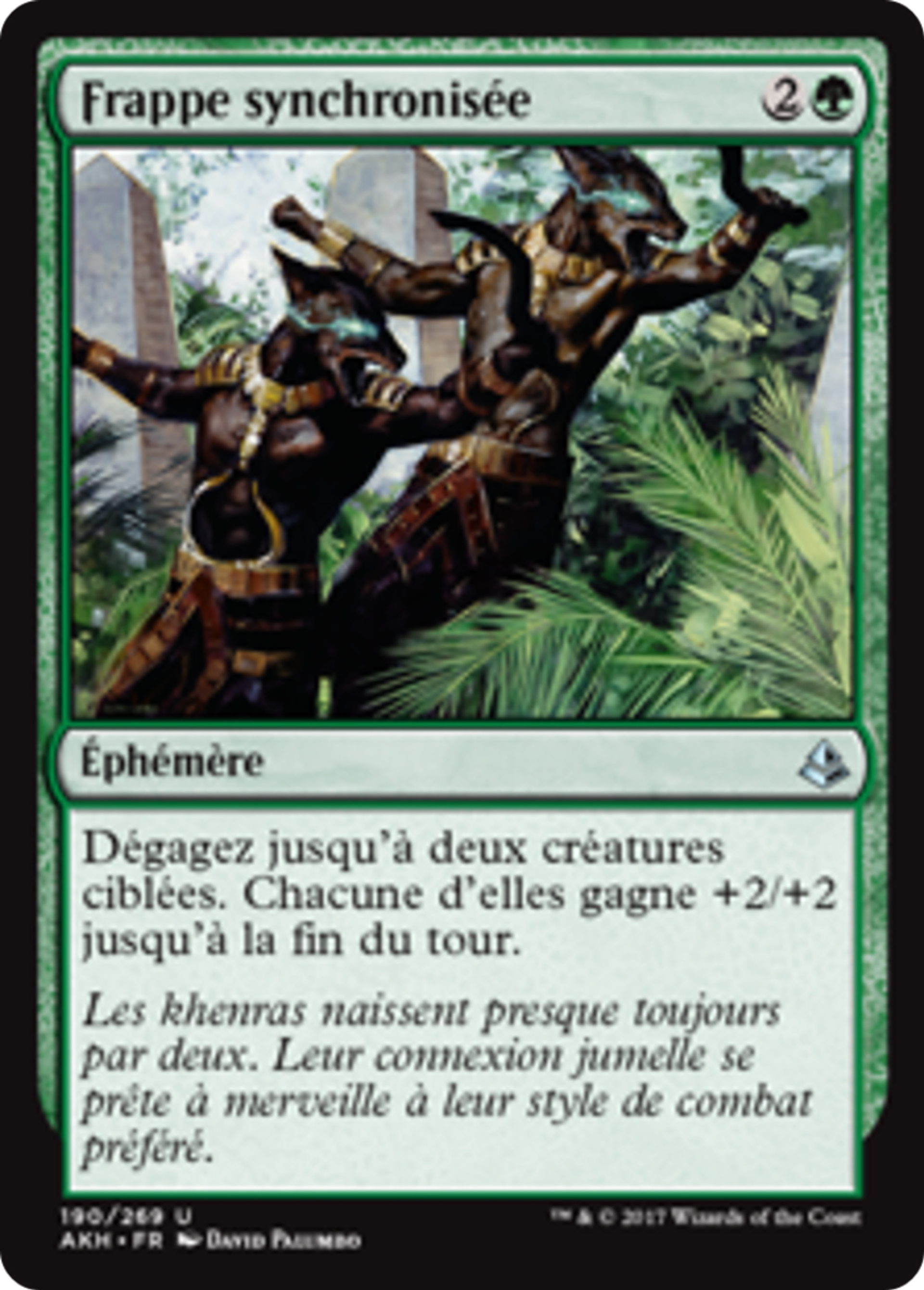 Frappe synchronisée — Amonkhet — Magic: The Gathering