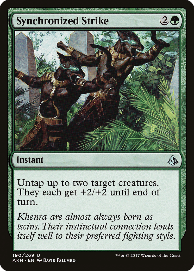 Frappe synchronisée — Amonkhet — Magic: The Gathering
