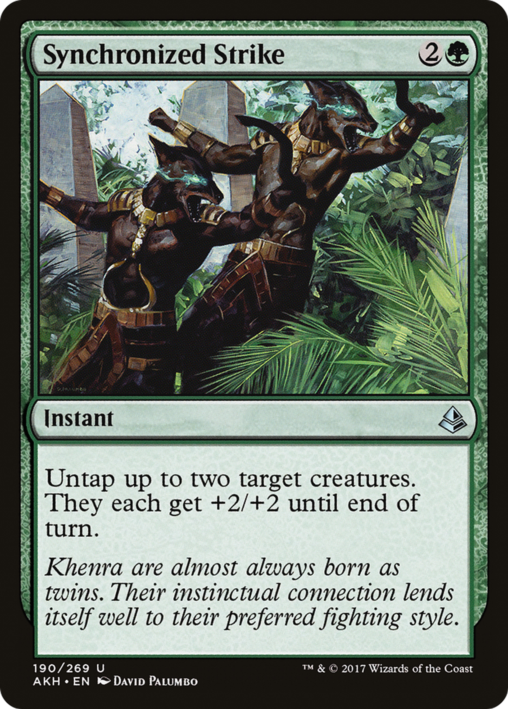 Synchronized Strike — Amonkhet — Magic: The Gathering
