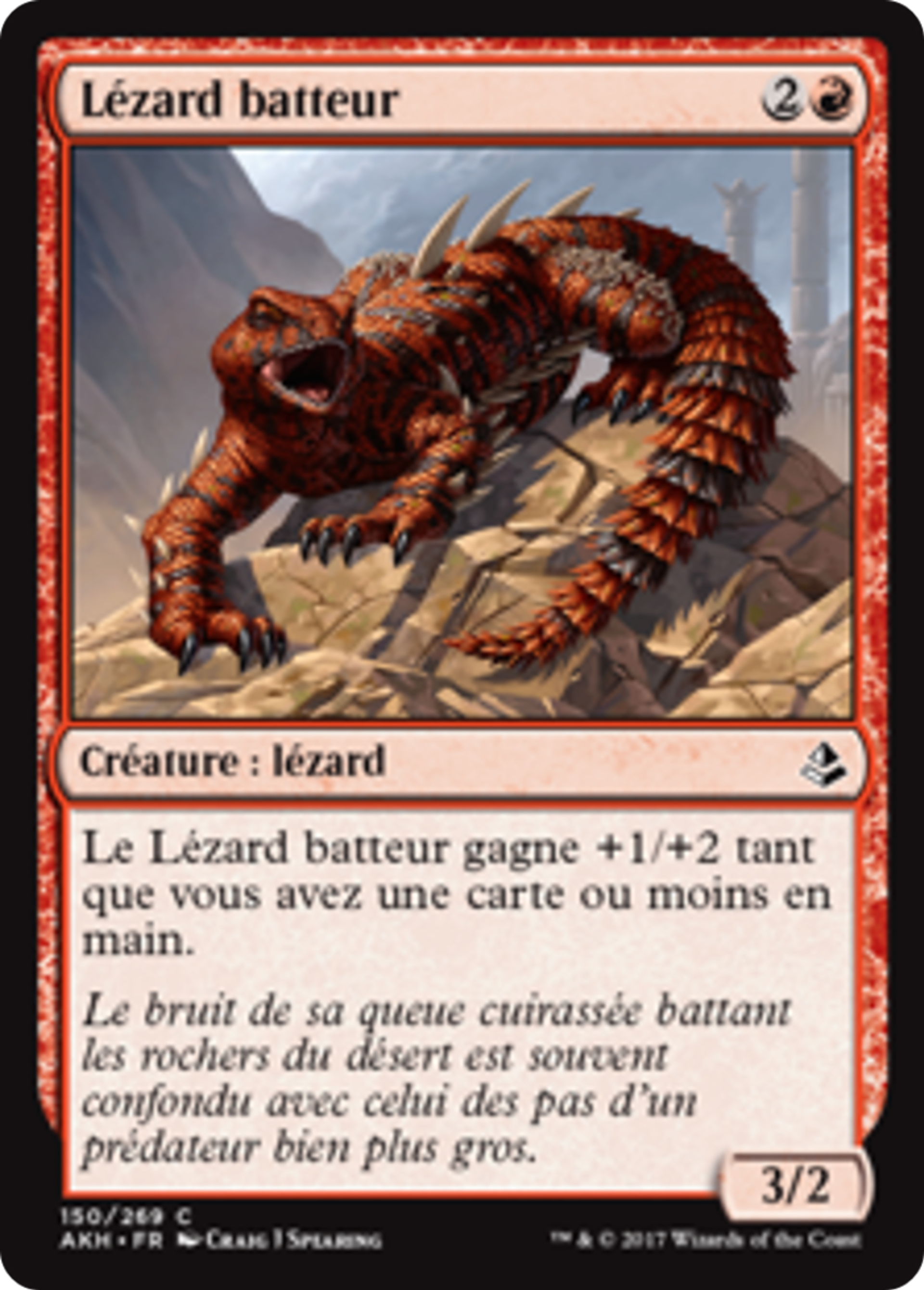 Lézard batteur — Amonkhet — Magic: The Gathering