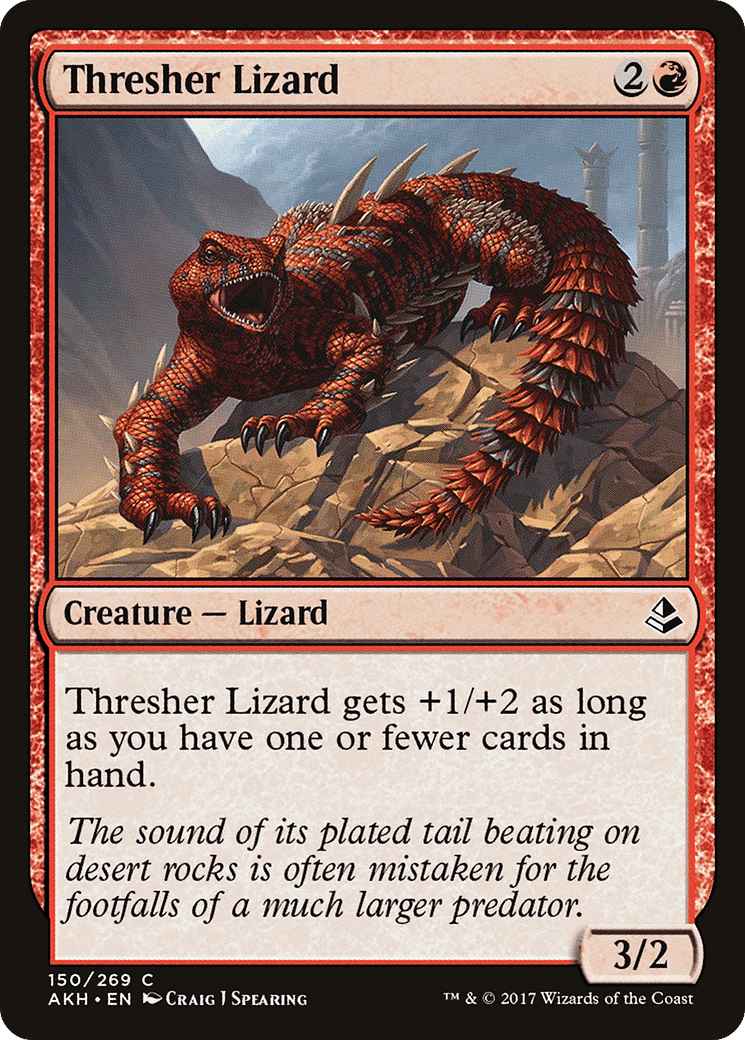 Thresher Lizard — Amonkhet — Magic: The Gathering