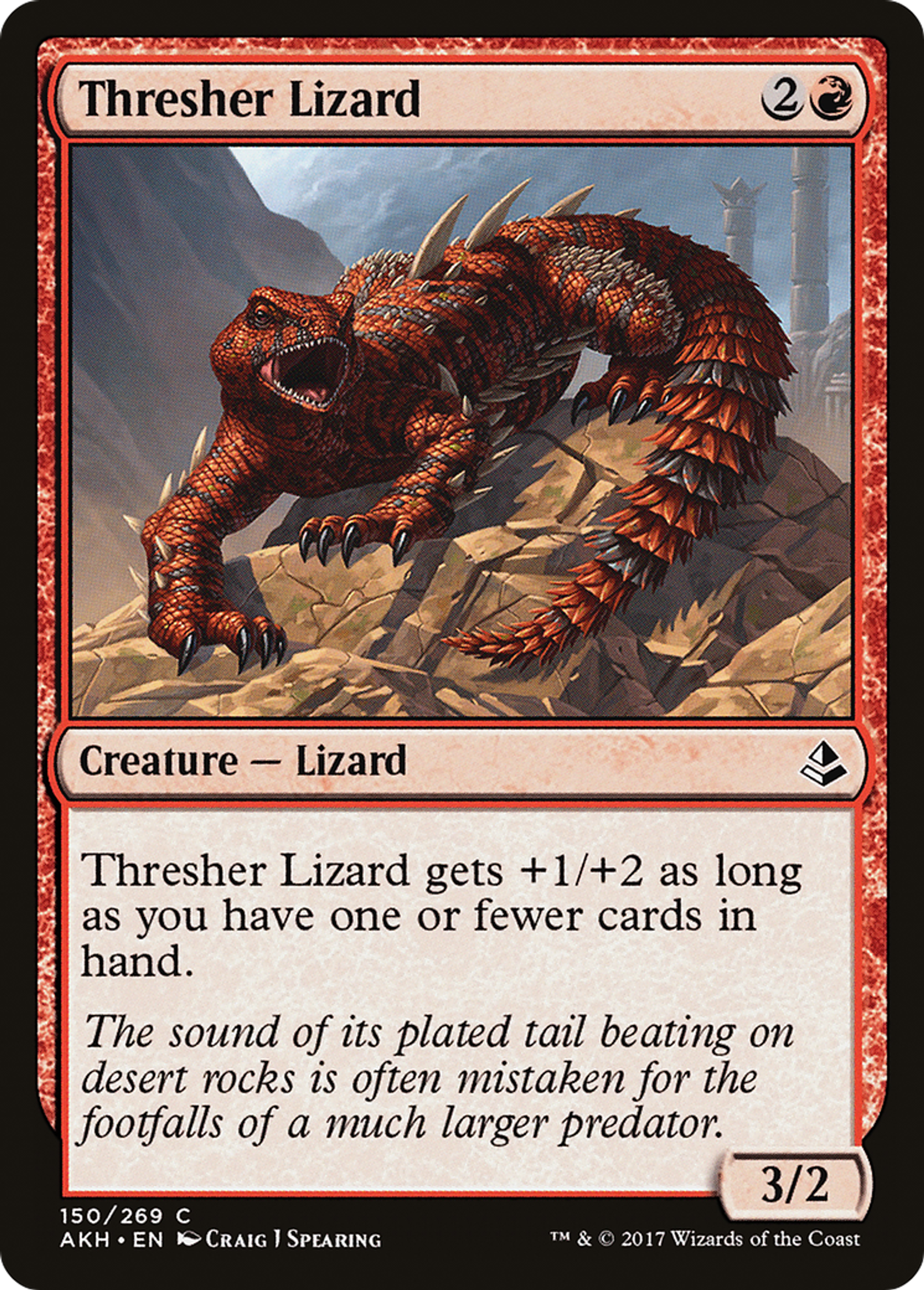 Thresher Lizard — Amonkhet — Magic: The Gathering