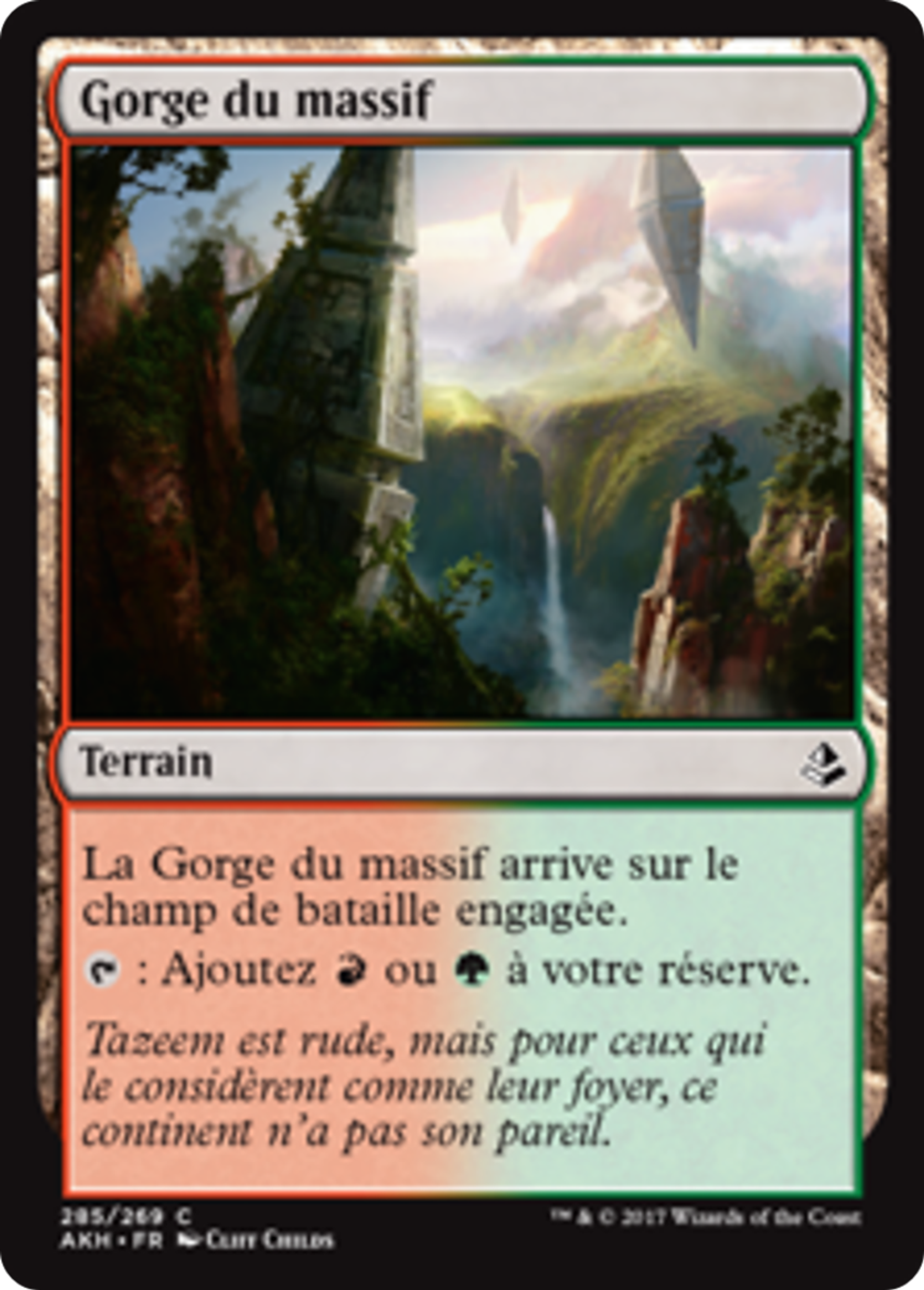 Gorge du massif — Amonkhet — Magic: The Gathering