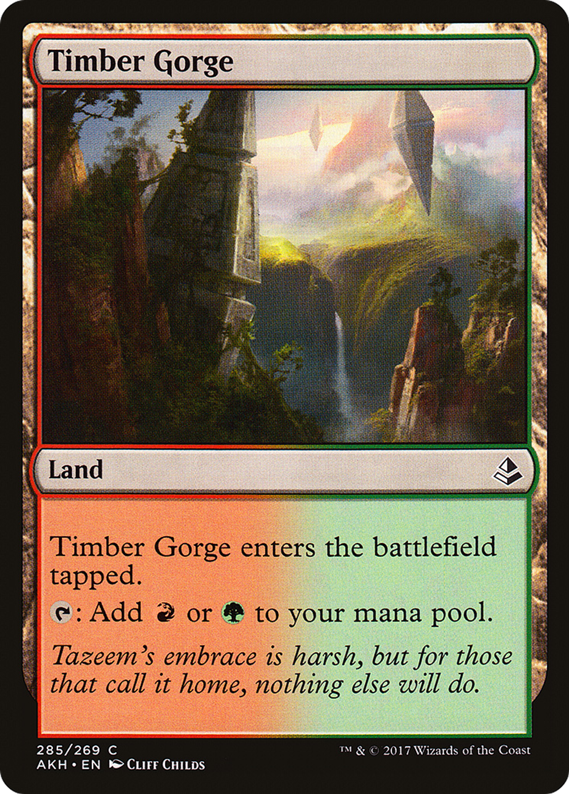 Timber Gorge — Amonkhet — Magic: The Gathering