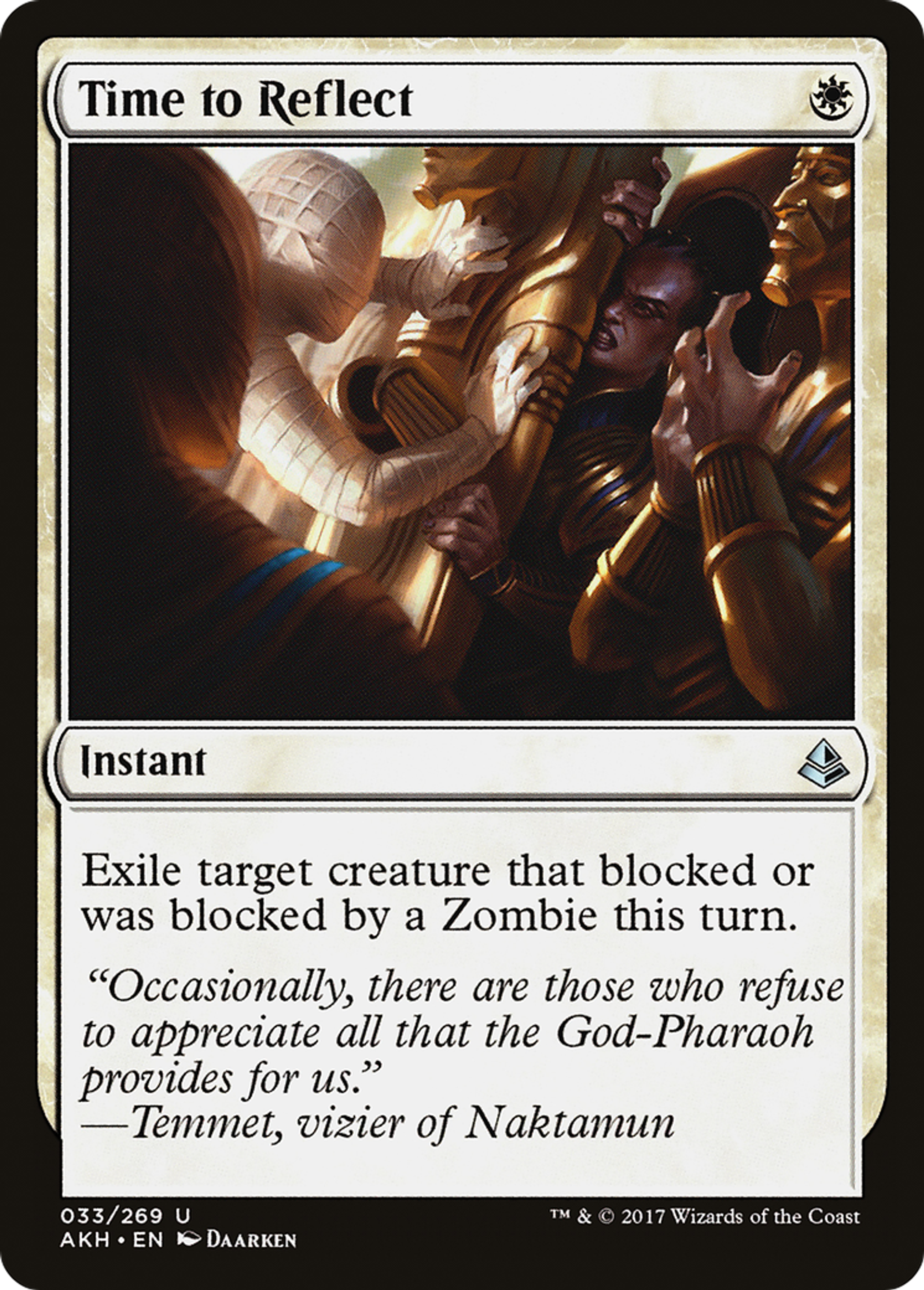 Time to Reflect — Amonkhet — Magic: The Gathering