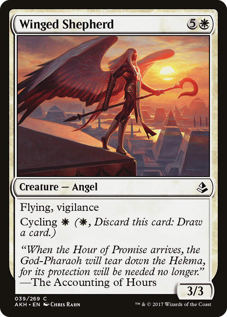 Winged Shepherd — Amonkhet — Magic: The Gathering