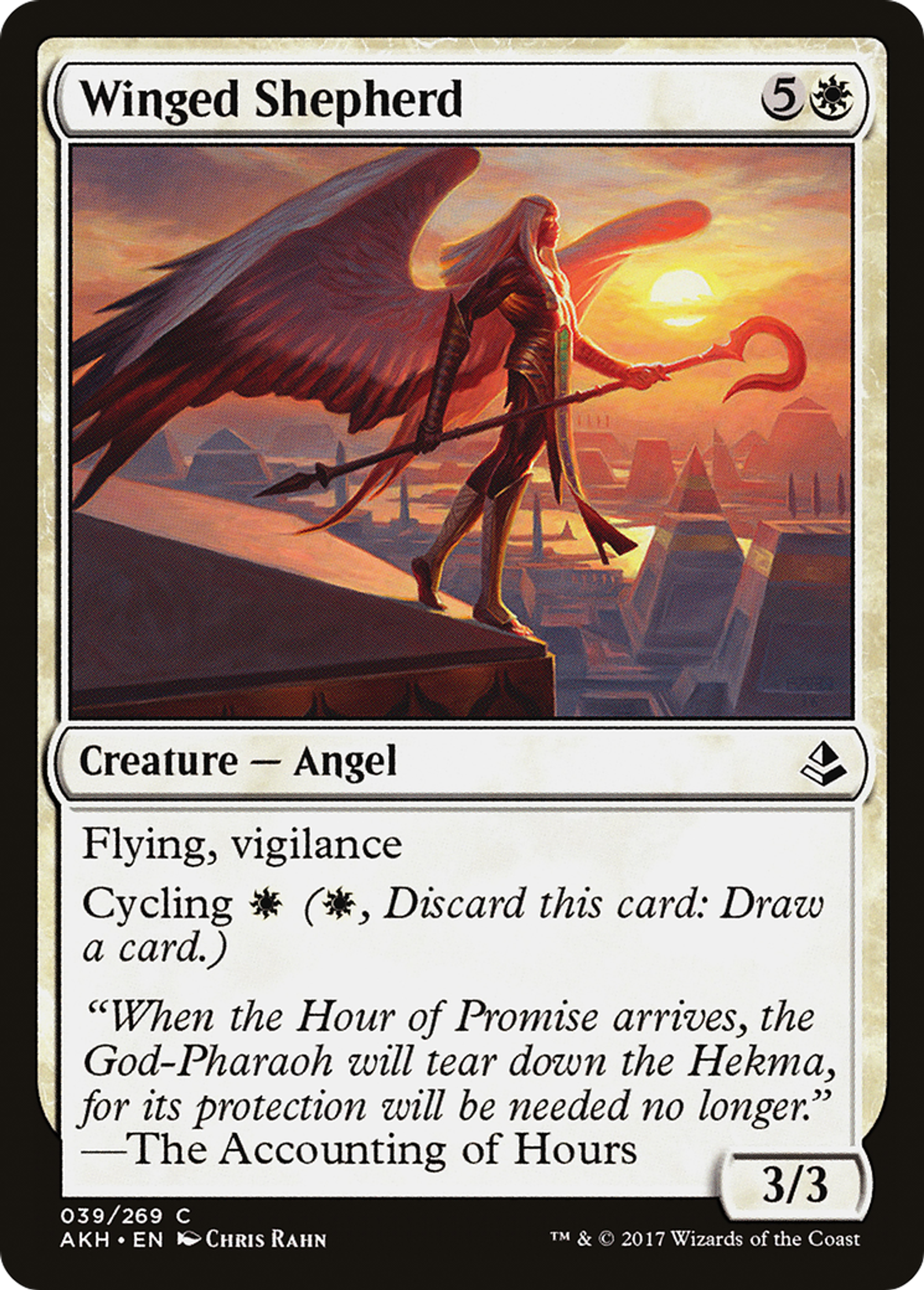 Winged Shepherd — Amonkhet — Magic: The Gathering