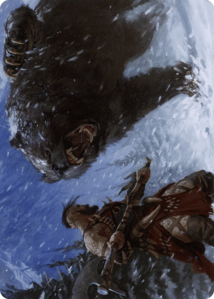 Blizzard Brawl — Kaldheim Art Series — Magic: The Gathering