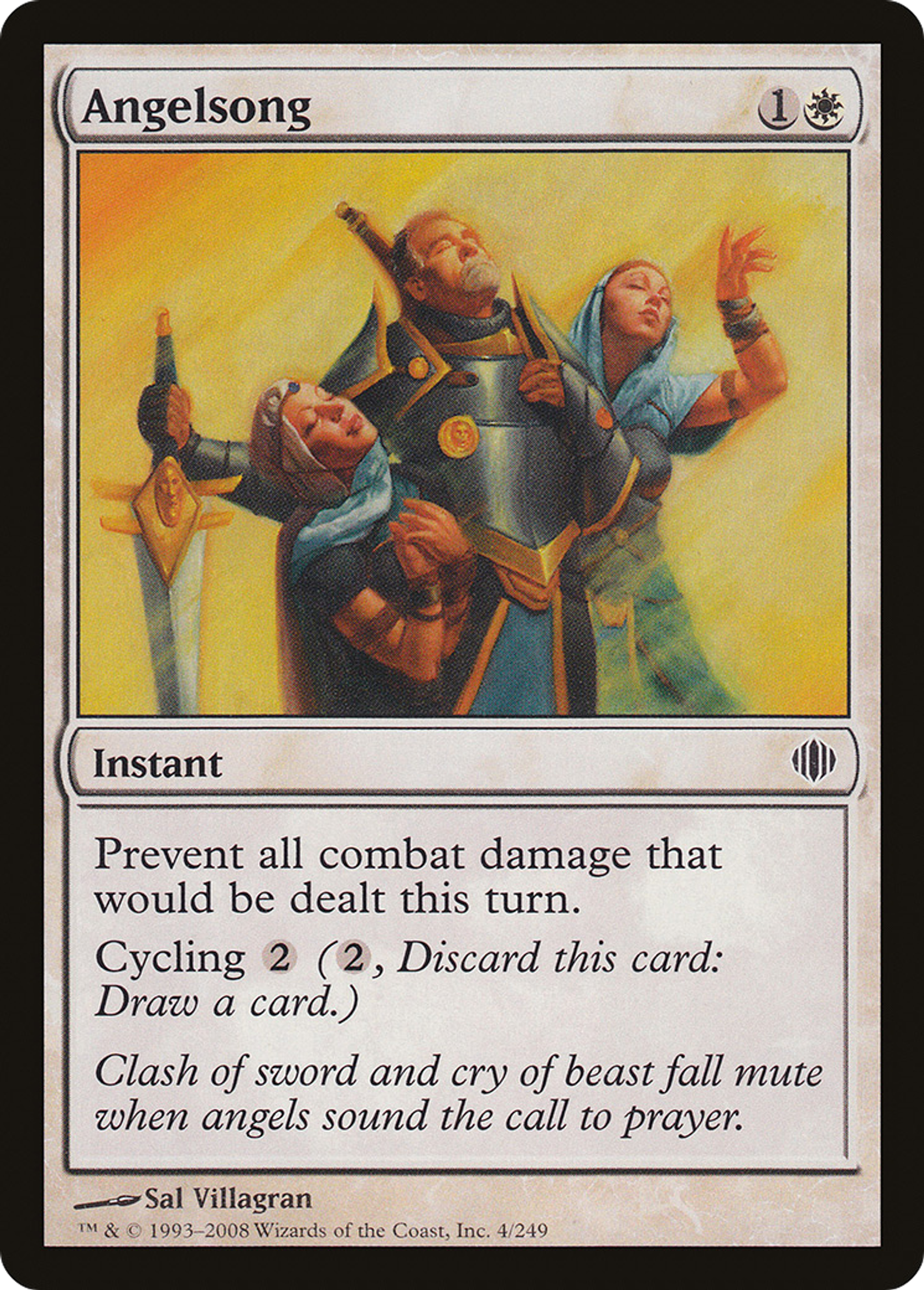 Angelsong — Shards of Alara — Magic: The Gathering