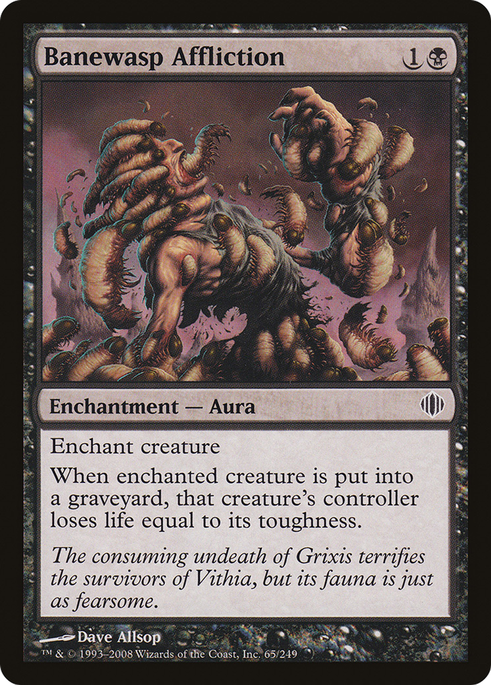 Affliction des guêplaies — Shards of Alara — Magic: The Gathering