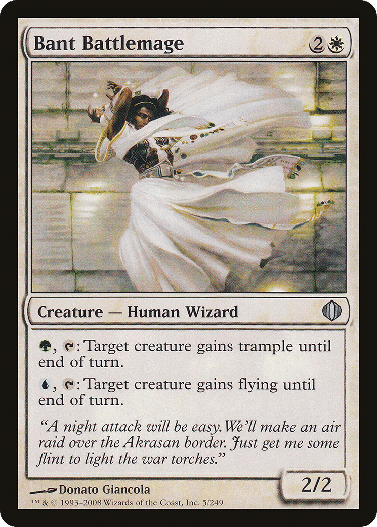 Bant Battlemage — Shards of Alara — Magic: The Gathering