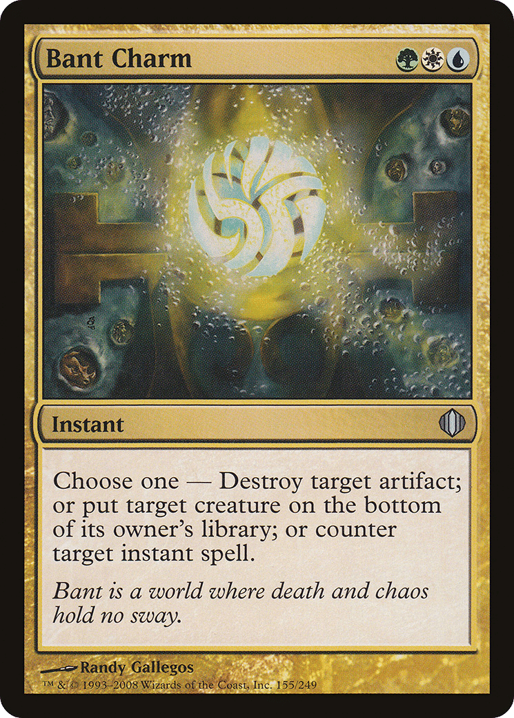 Bant Charm — Shards of Alara — Magic: The Gathering