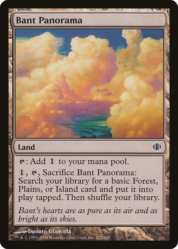 Bant Panorama — Shards of Alara — Magic: The Gathering
