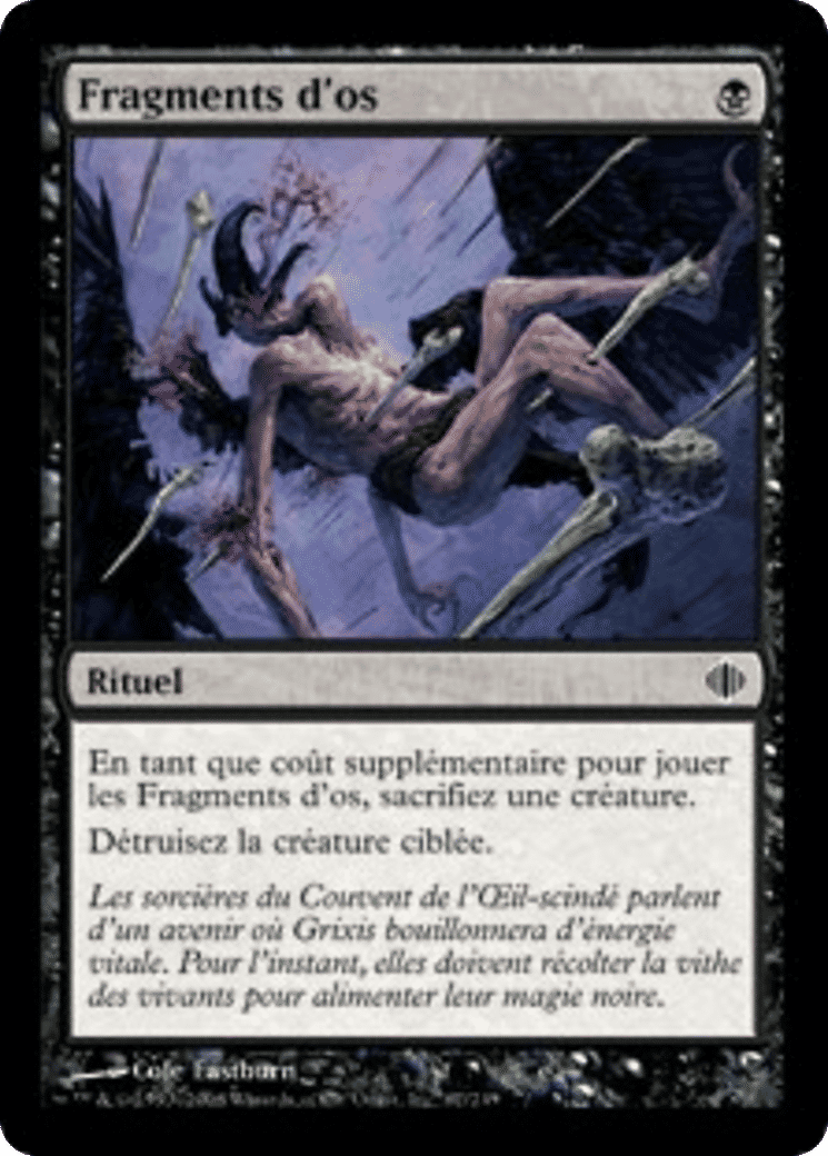 Fragments d'os — Shards of Alara — Magic: The Gathering