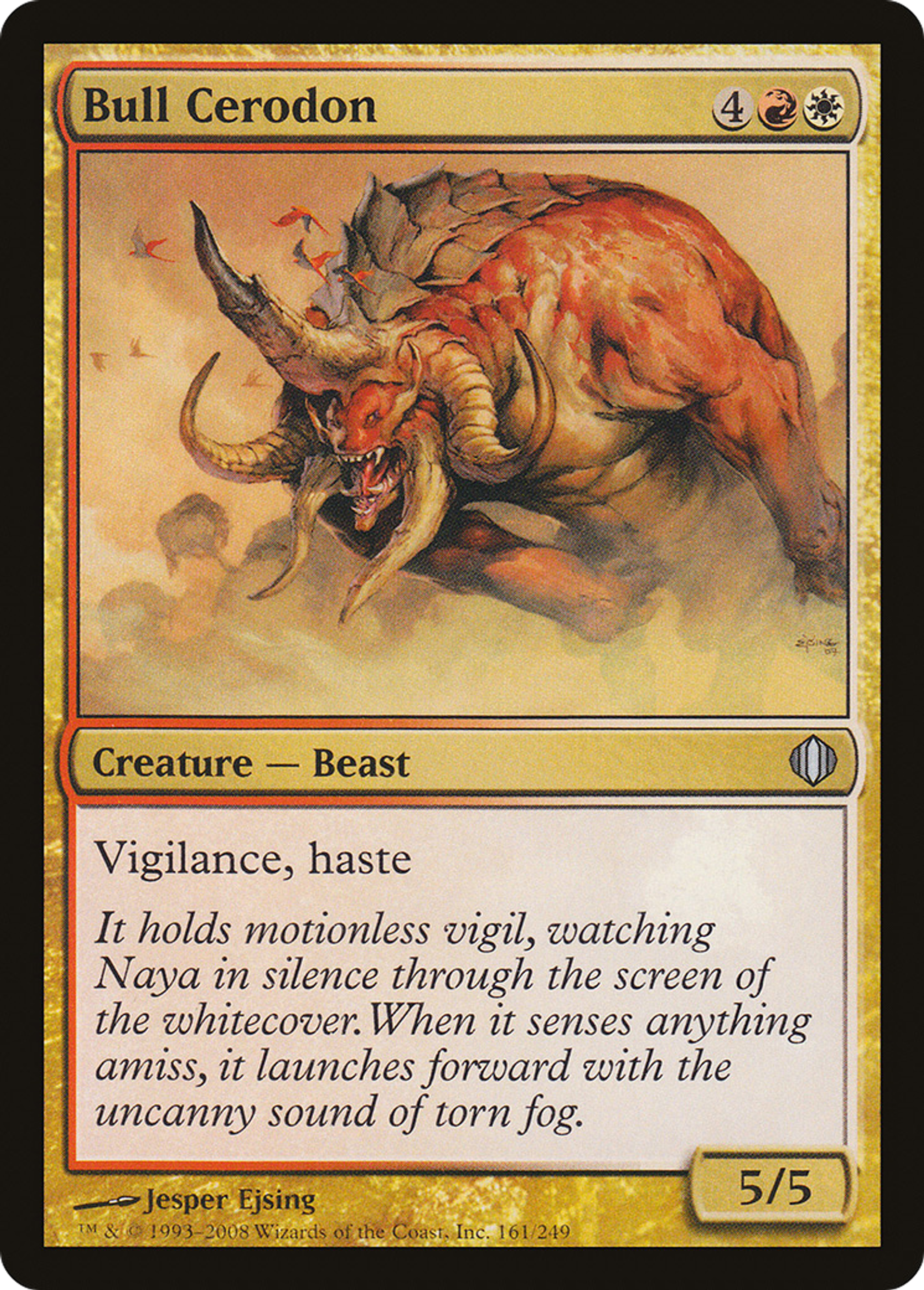 Bull Cerodon — Shards of Alara — Magic: The Gathering