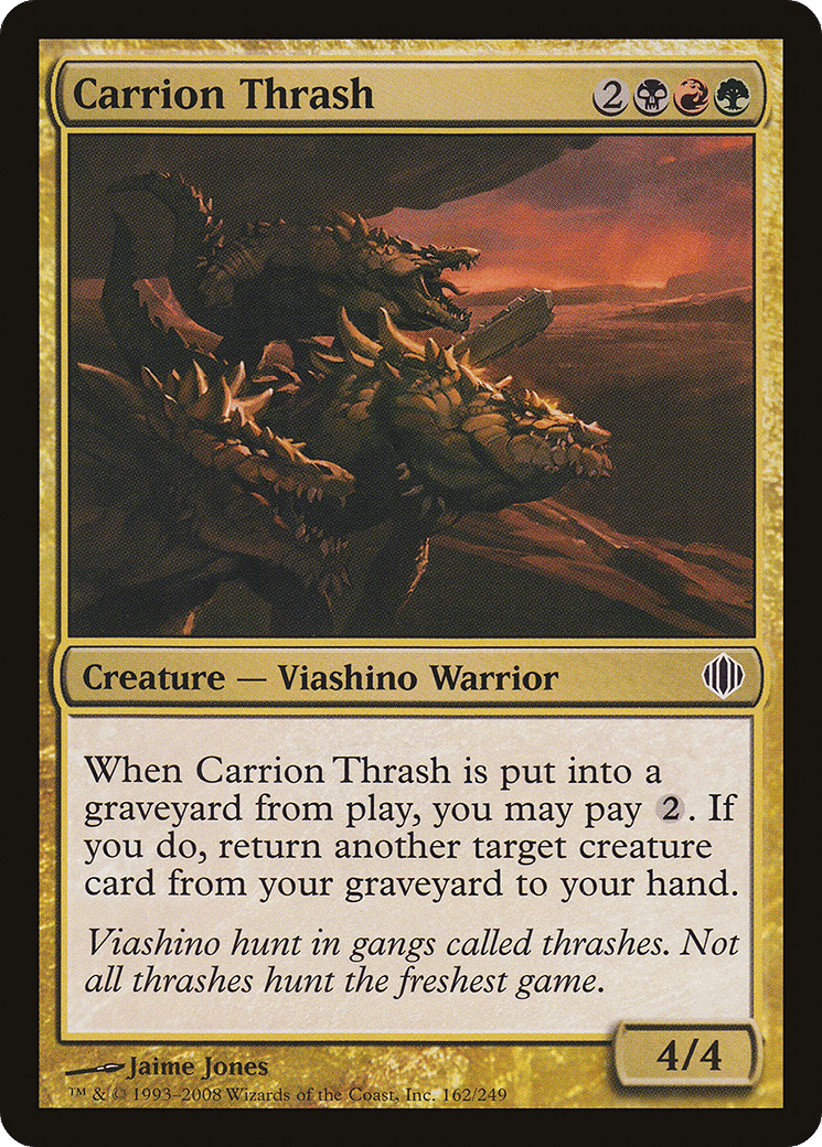 Carrion Thrash — Shards of Alara — Magic: The Gathering
