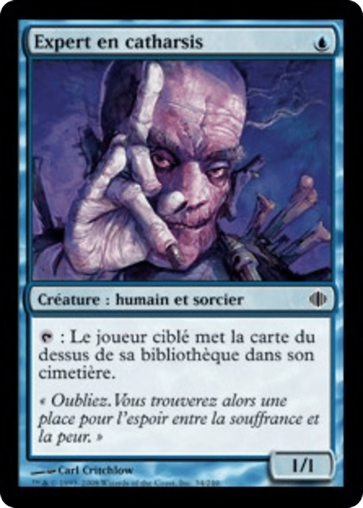 Expert en catharsis — Shards of Alara — Magic: The Gathering