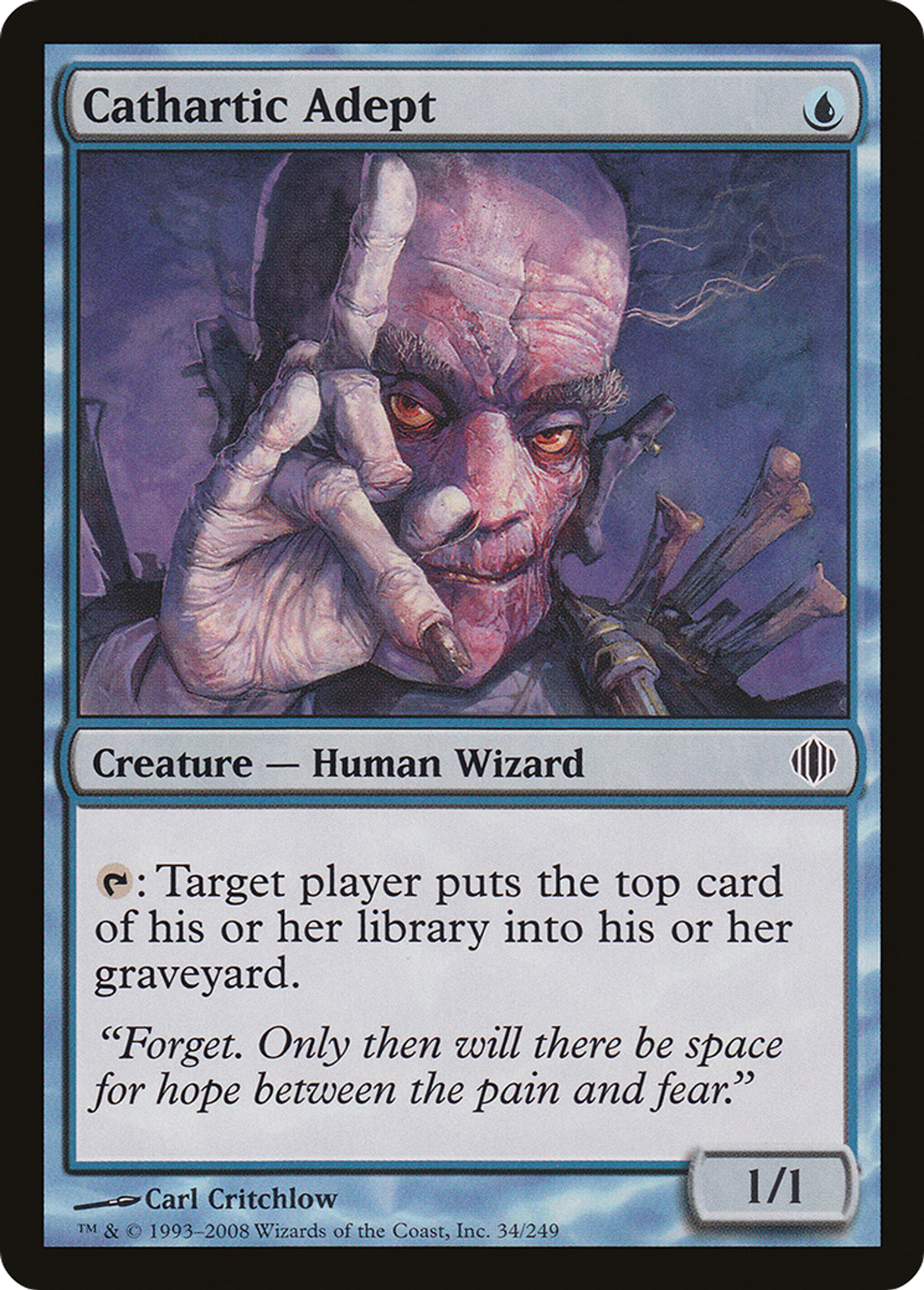 Expert en catharsis — Shards of Alara — Magic: The Gathering
