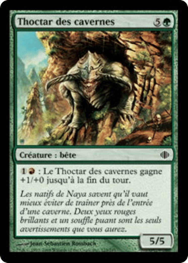 Thoctar des cavernes — Shards of Alara — Magic: The Gathering