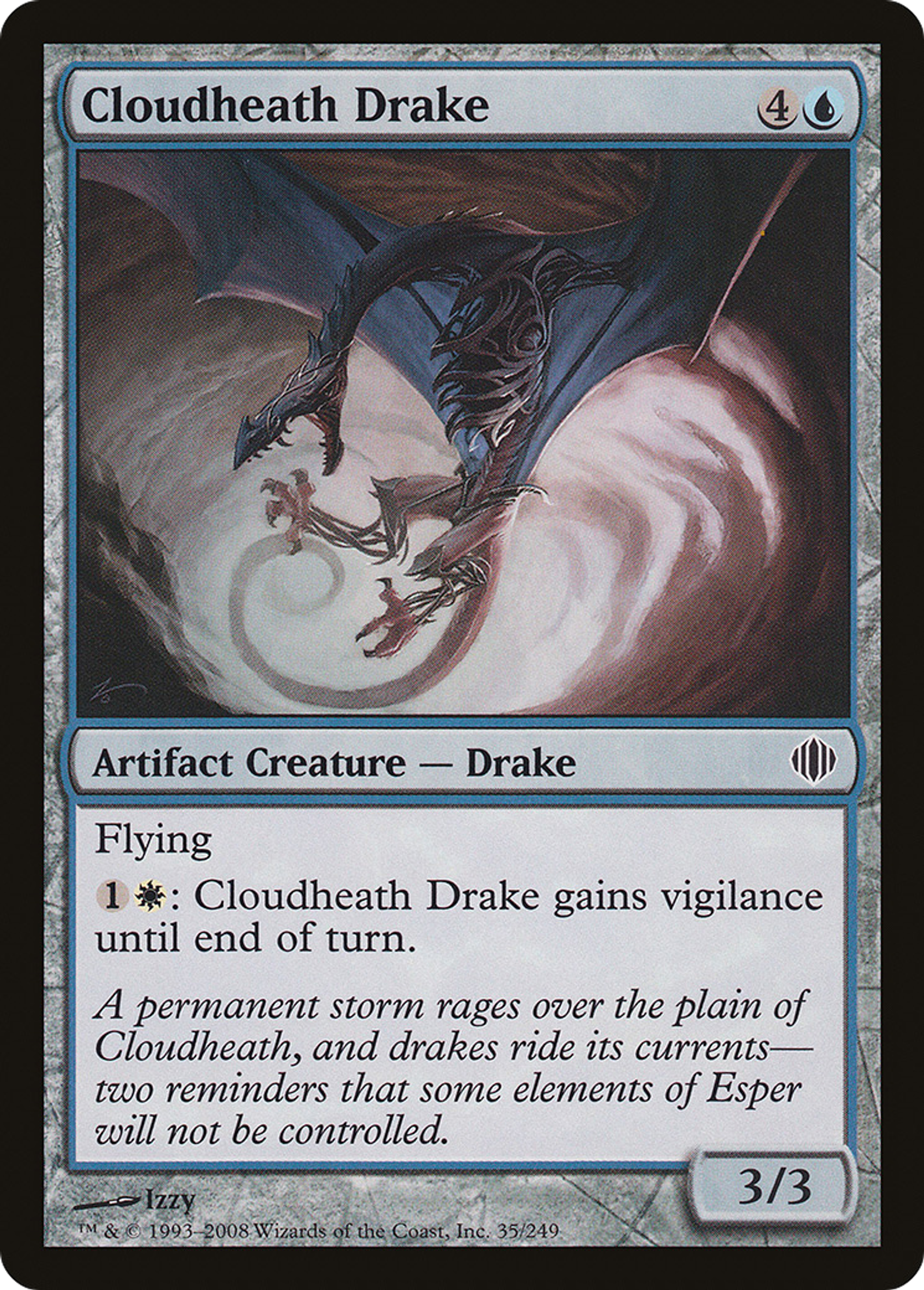Drakôn de la Lande aux Nimbus — Shards of Alara — Magic: The Gathering