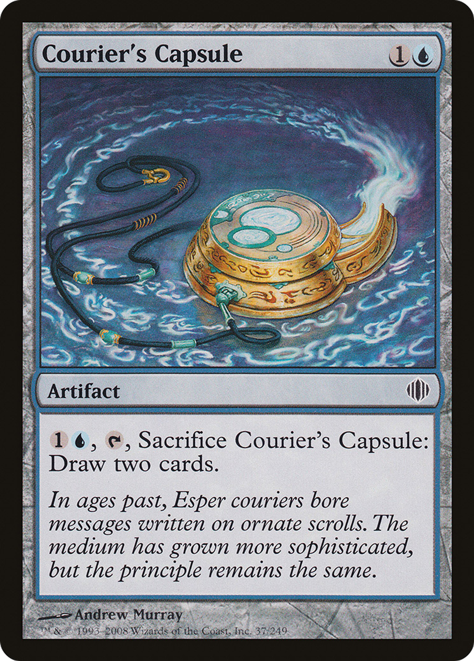 Capsule du messager — Shards of Alara — Magic: The Gathering