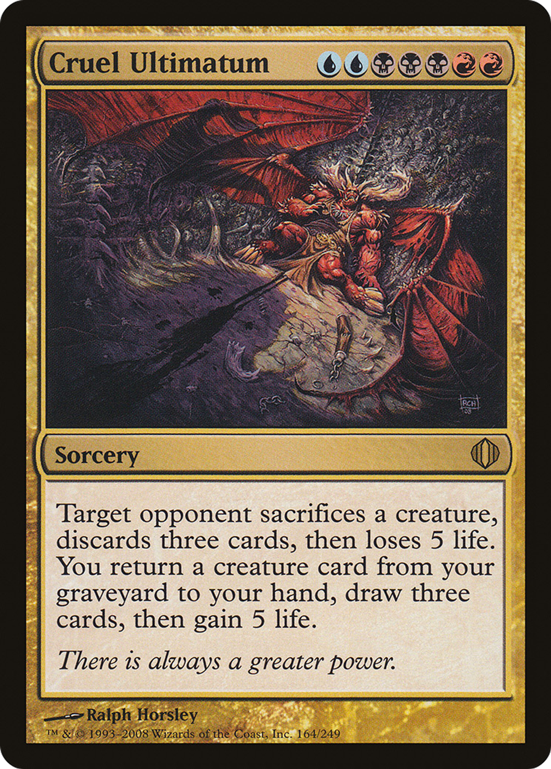 Cruel Ultimatum — Shards of Alara — Magic: The Gathering