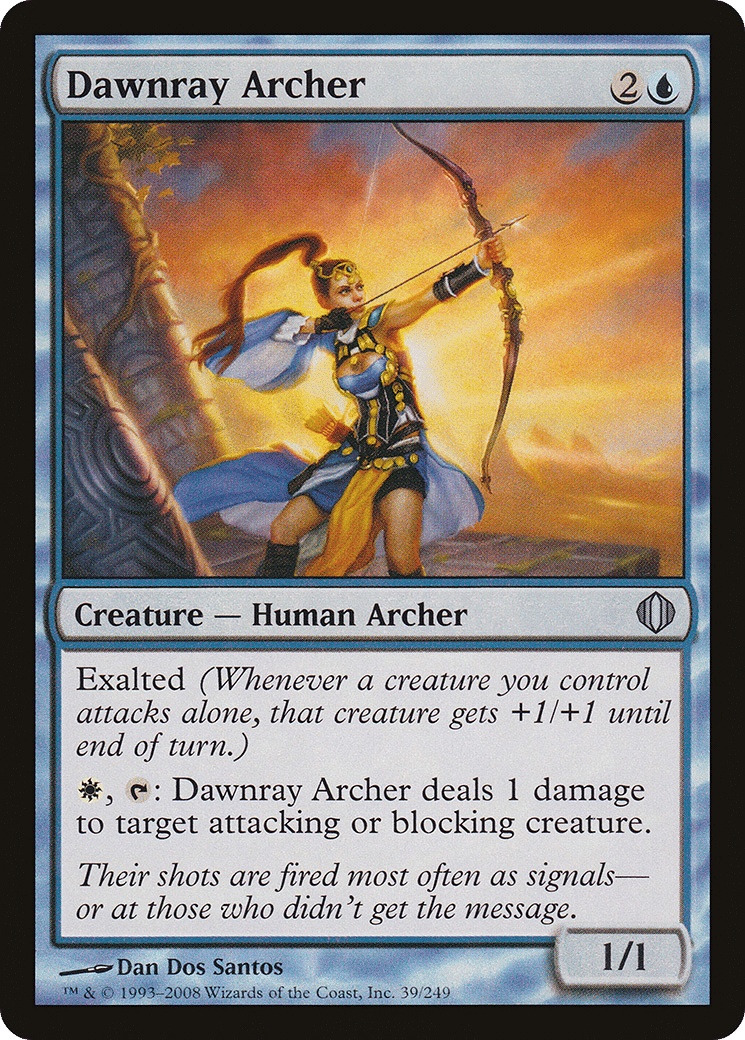 Dawnray Archer — Shards of Alara — Magic: The Gathering