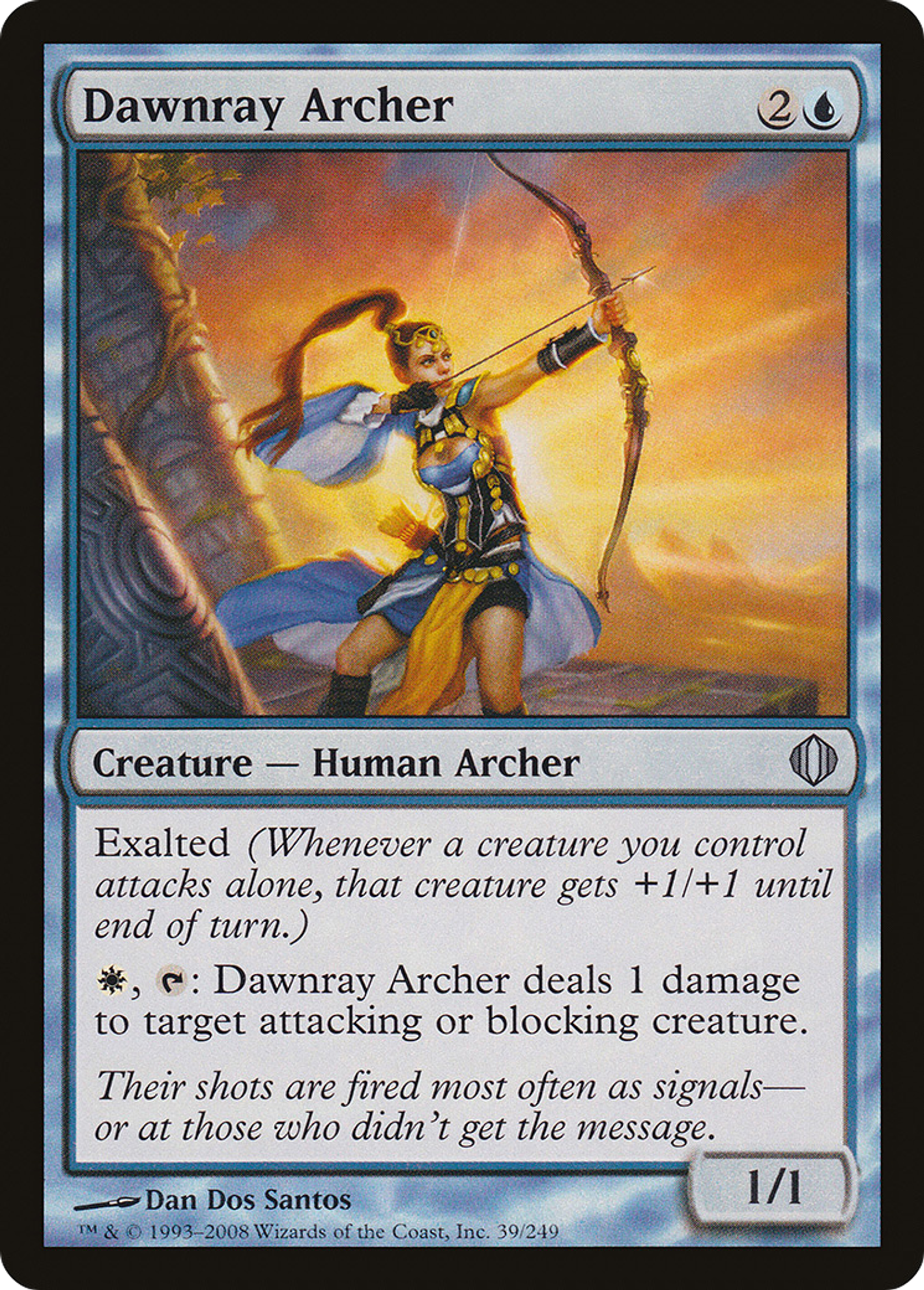 Archer de Raidaube — Shards of Alara — Magic: The Gathering