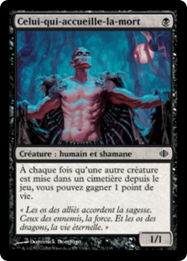 Celui-qui-accueille-la-mort — Shards of Alara — Magic: The Gathering