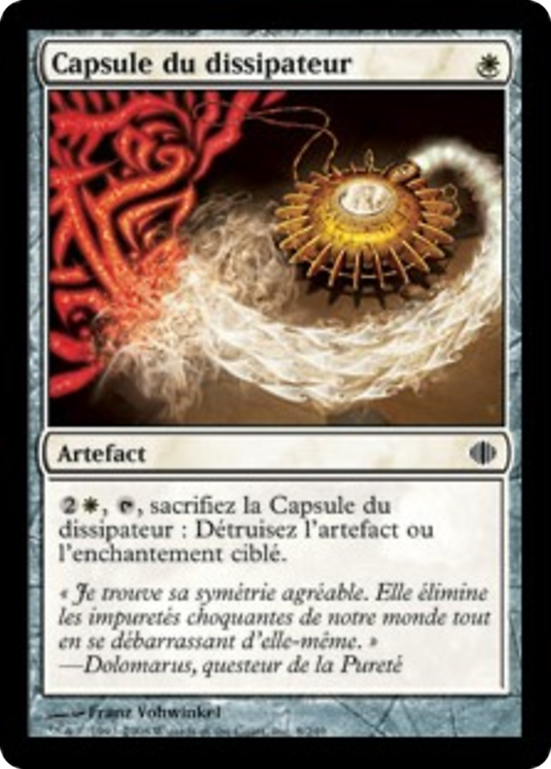Capsule du dissipateur — Shards of Alara — Magic: The Gathering