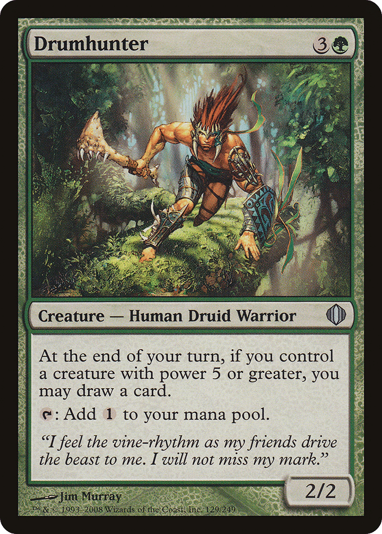 Drumhunter — Shards of Alara — Magic: The Gathering