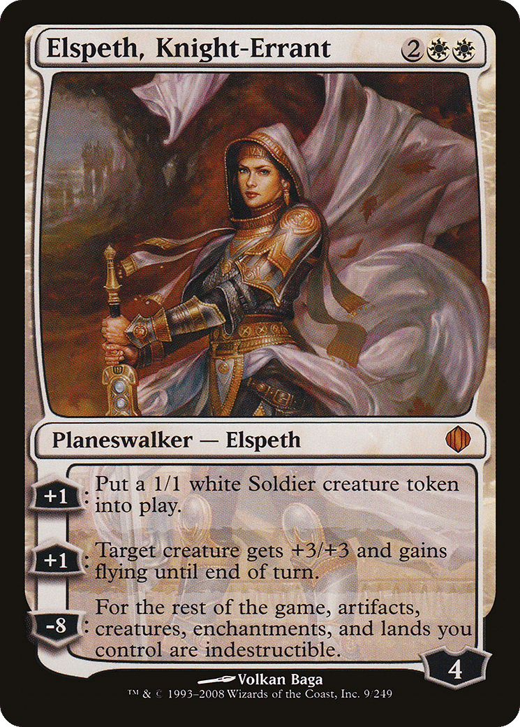 Elspeth, Knight-Errant — Shards of Alara — Magic: The Gathering