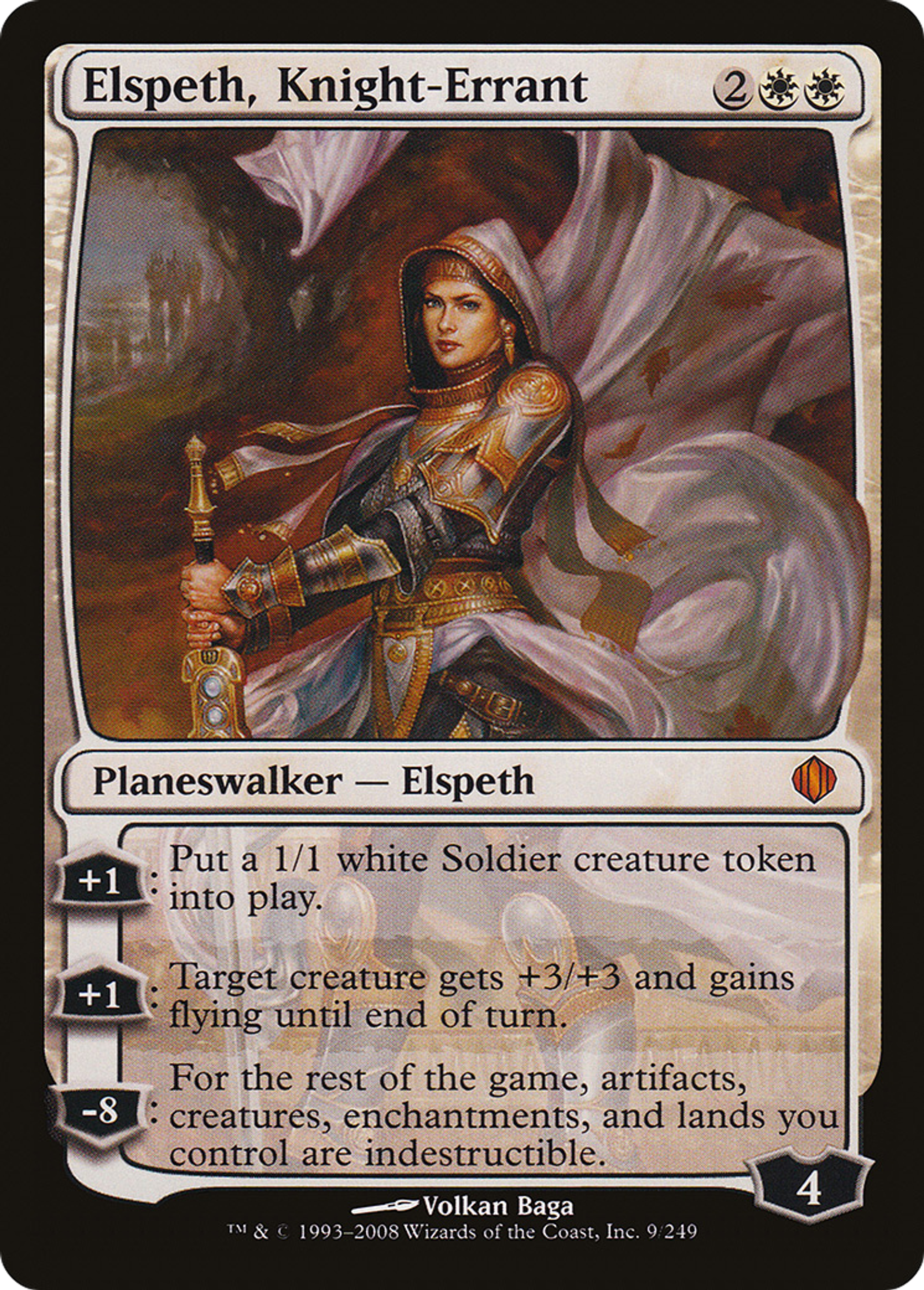 Elspeth, Knight-Errant — Shards of Alara — Magic: The Gathering