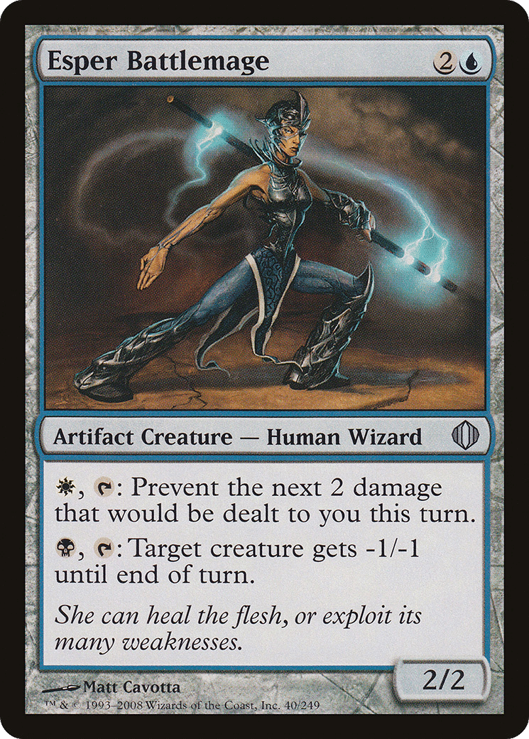 Esper Battlemage — Shards of Alara — Magic: The Gathering